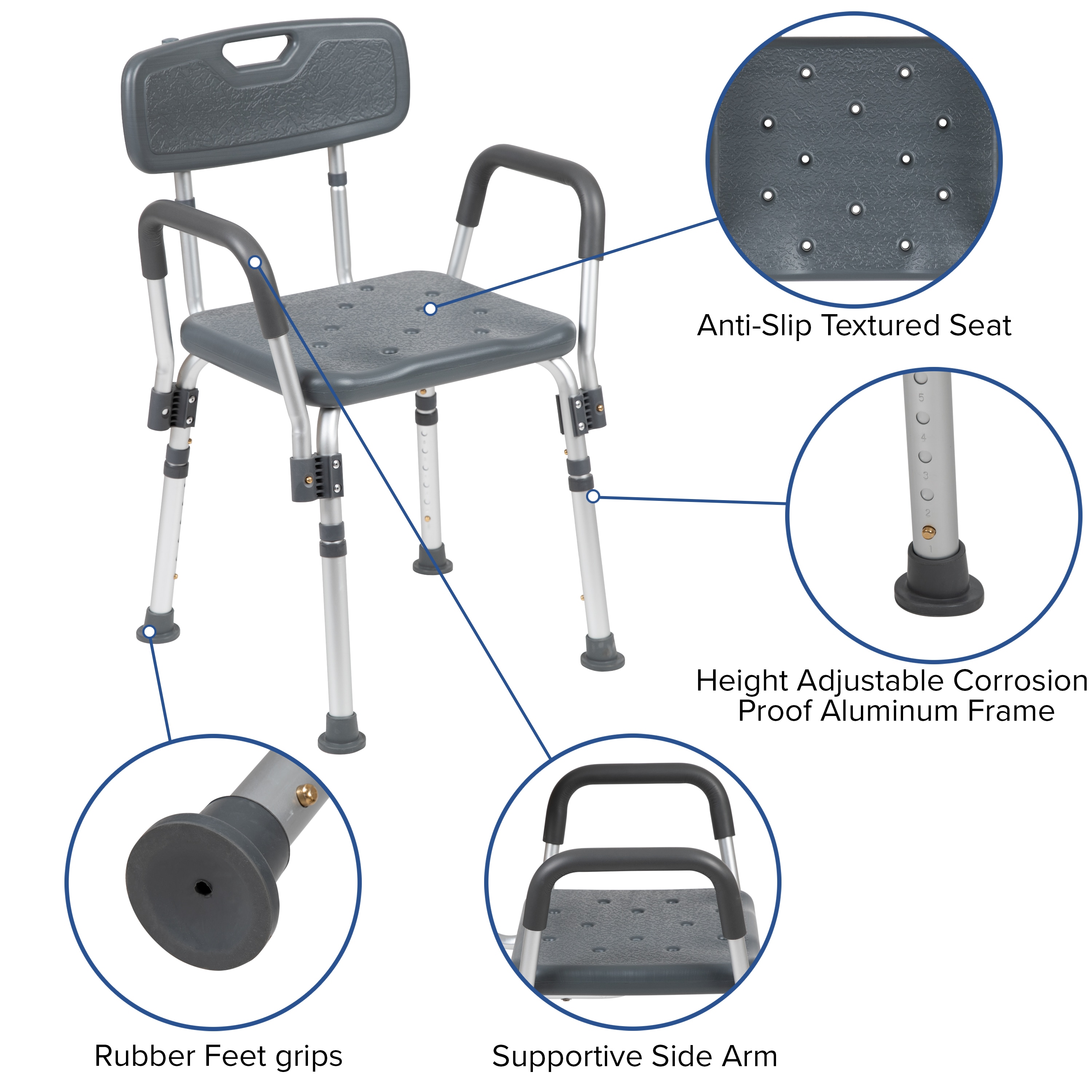 Lowes handicap shower discount chair