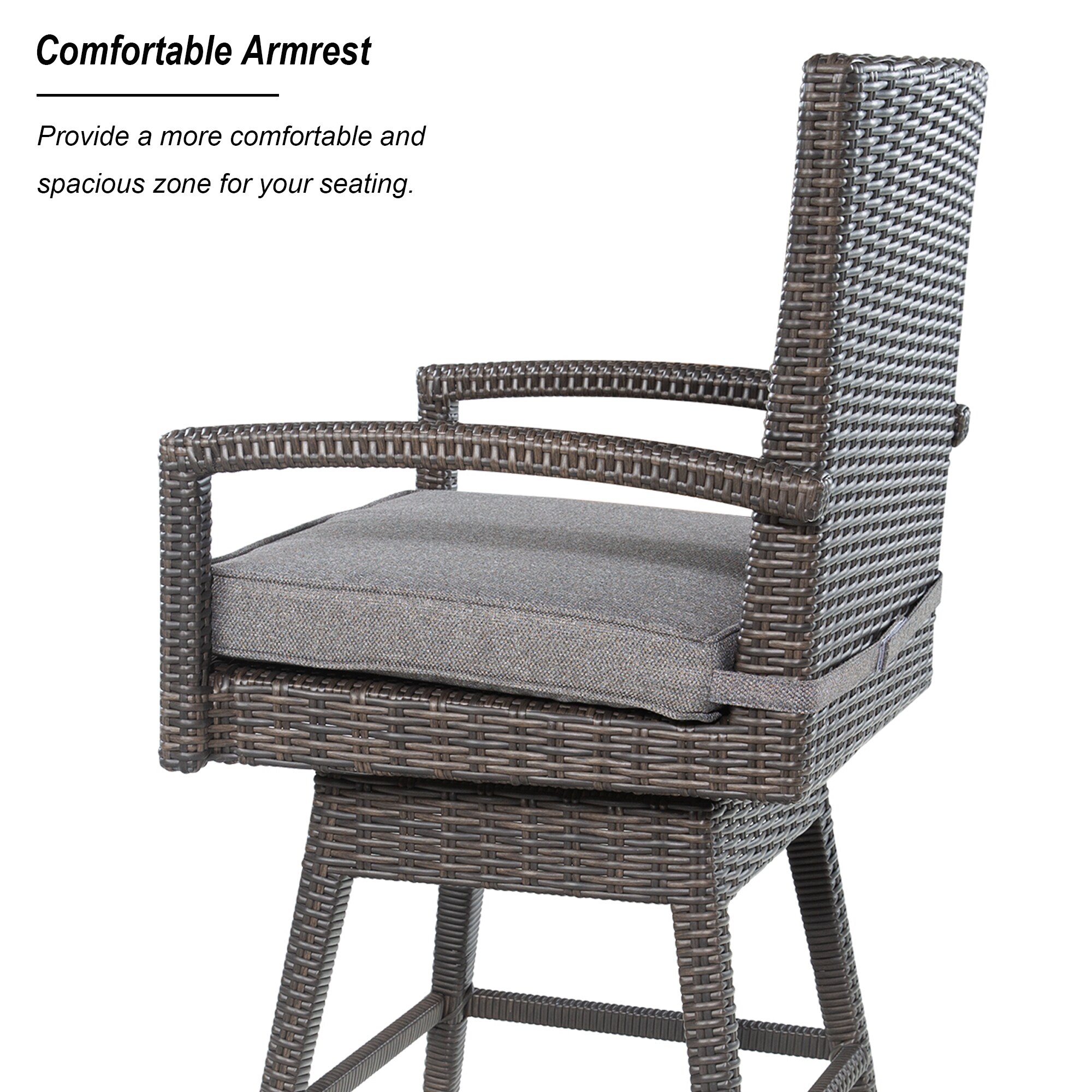 PEAK HOME FURNISHINGS 830003-GY stools - View #4