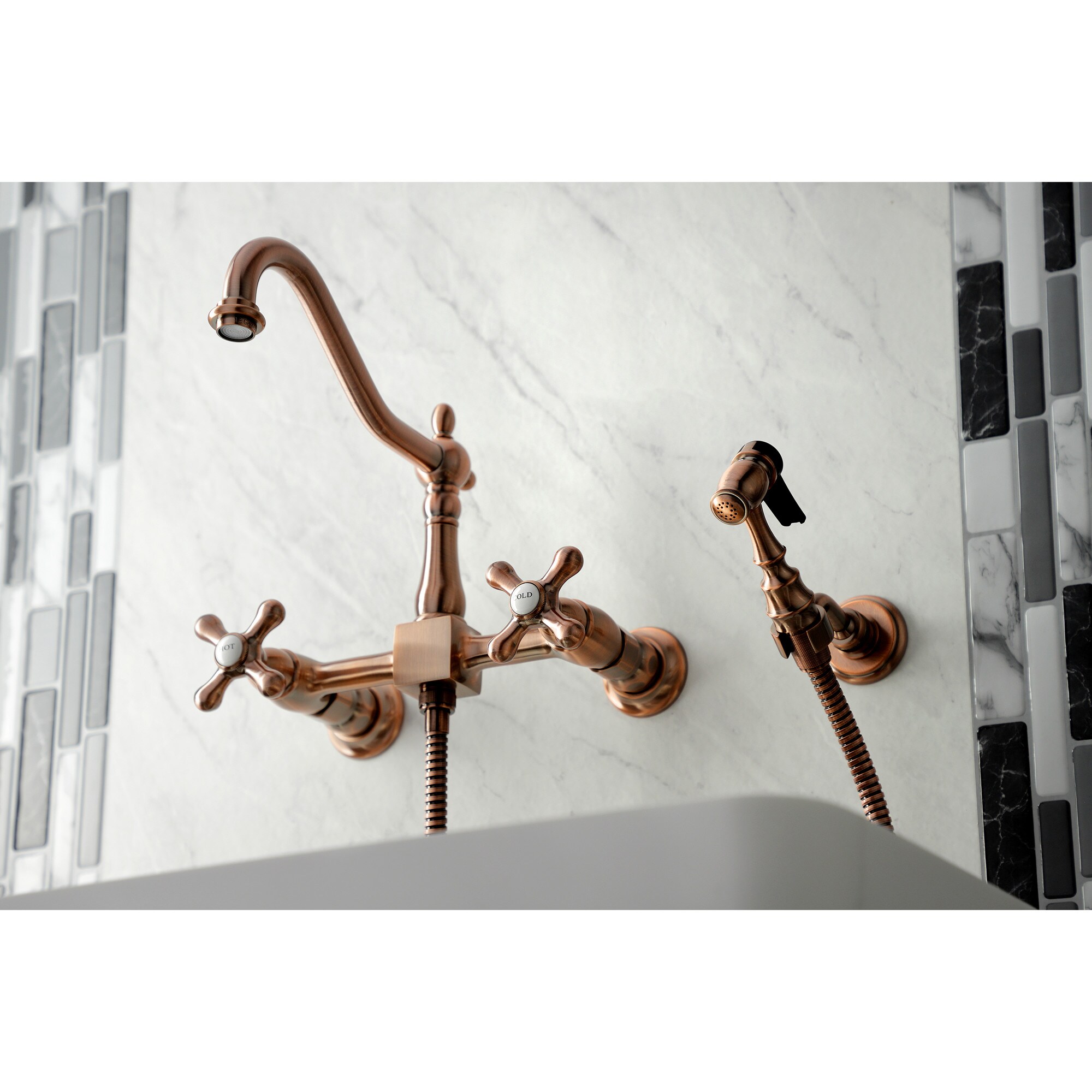 Kingston Brass WLKS124AXBSAC Kitchen-Faucets - View #4