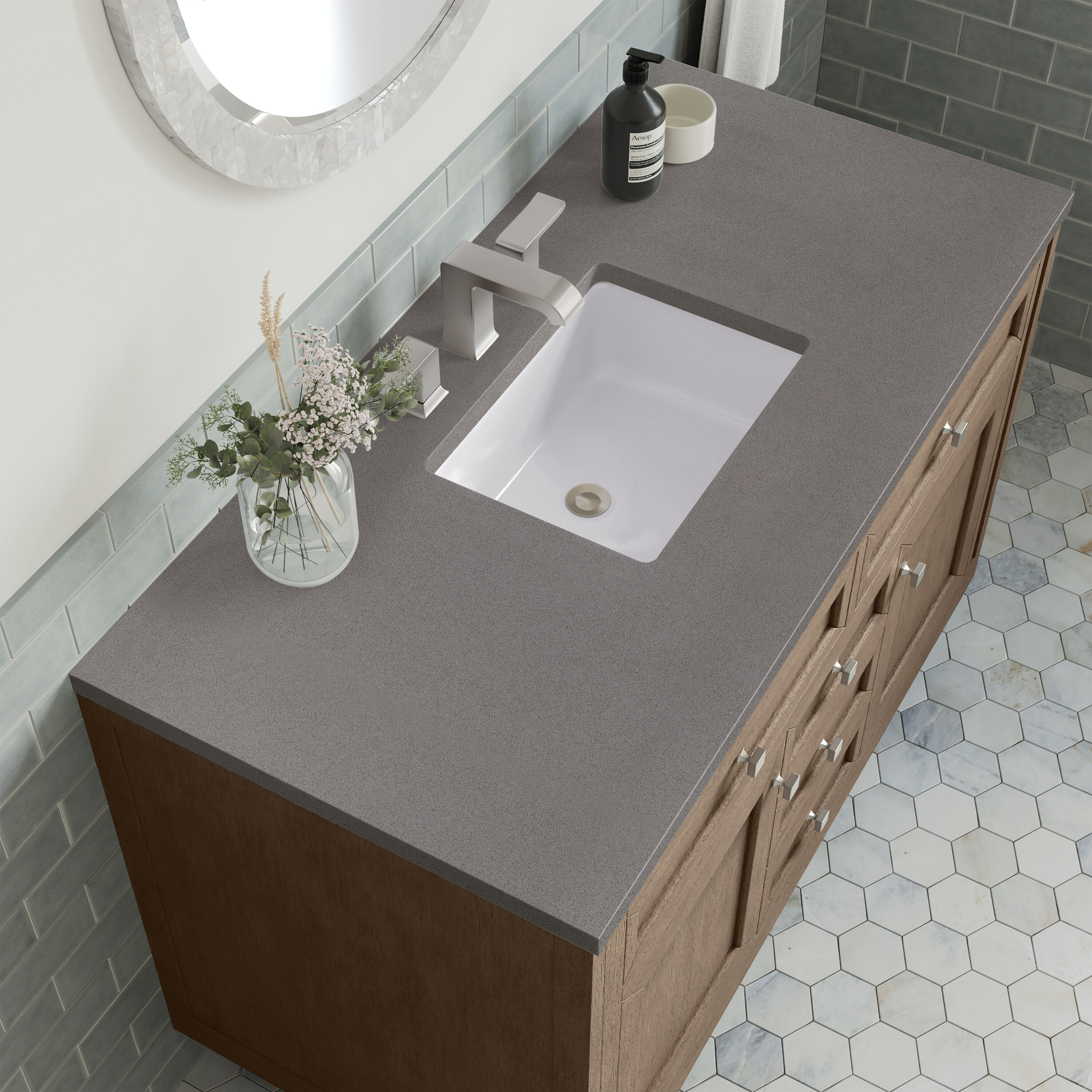 James Martin Vanities 305-V48-WWW-3GEX Bath-Vanity-Combo - View #10