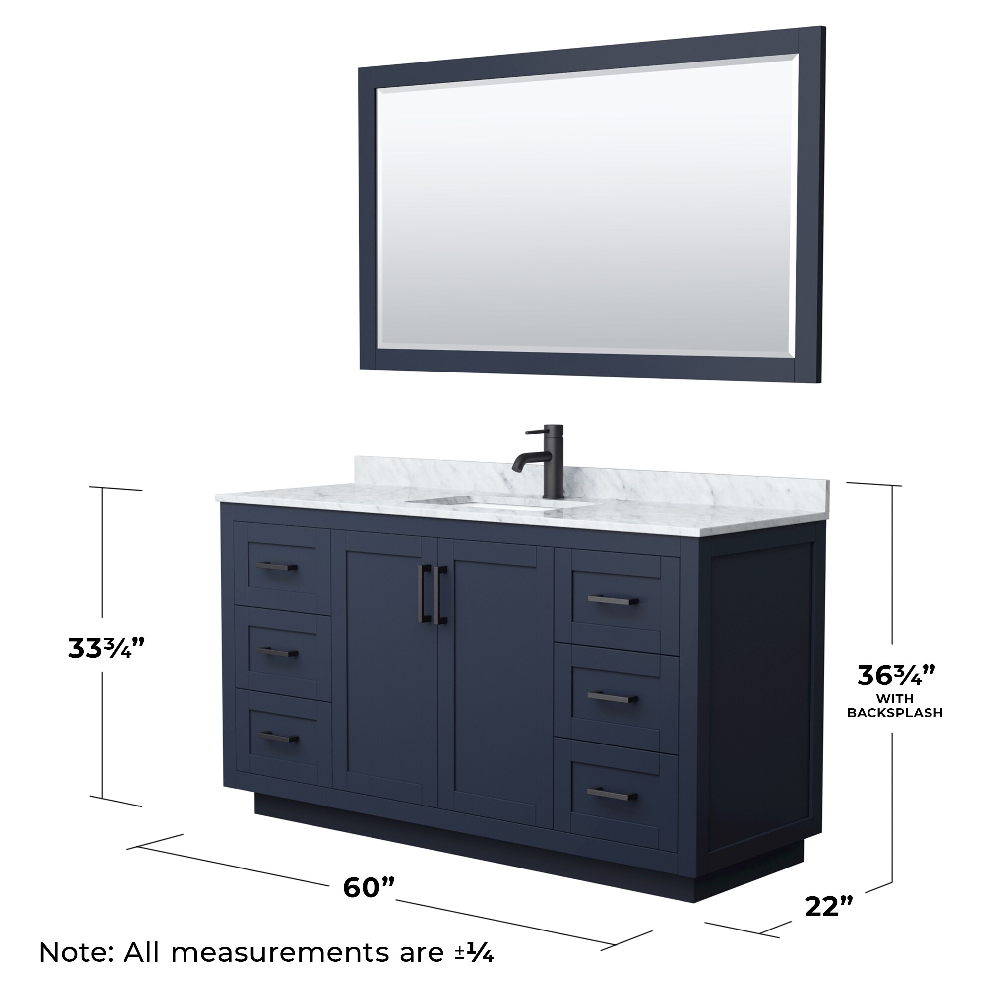 Wyndham Collection WCF292960SBBCMUNSM58 Bath-Vanity-Combo - View #6