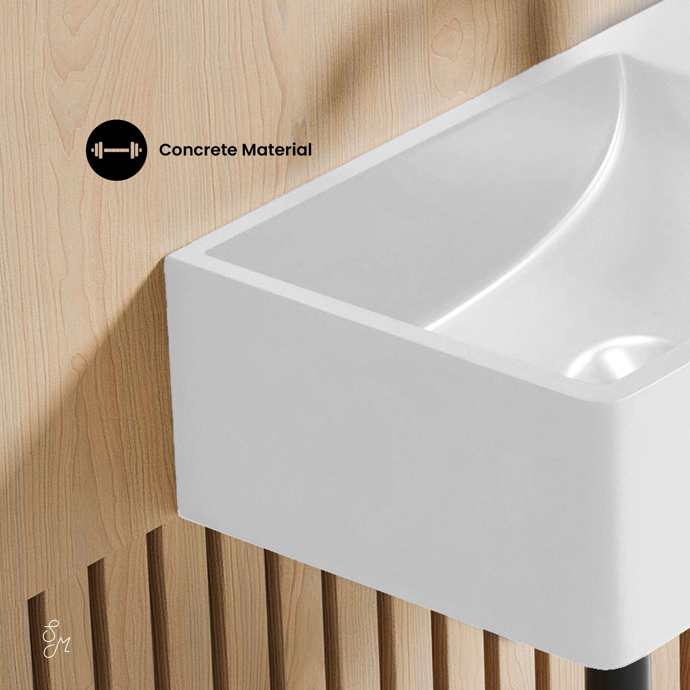 Swiss Madison SM-25-WSTHU01MW Bath-Sink - View #5
