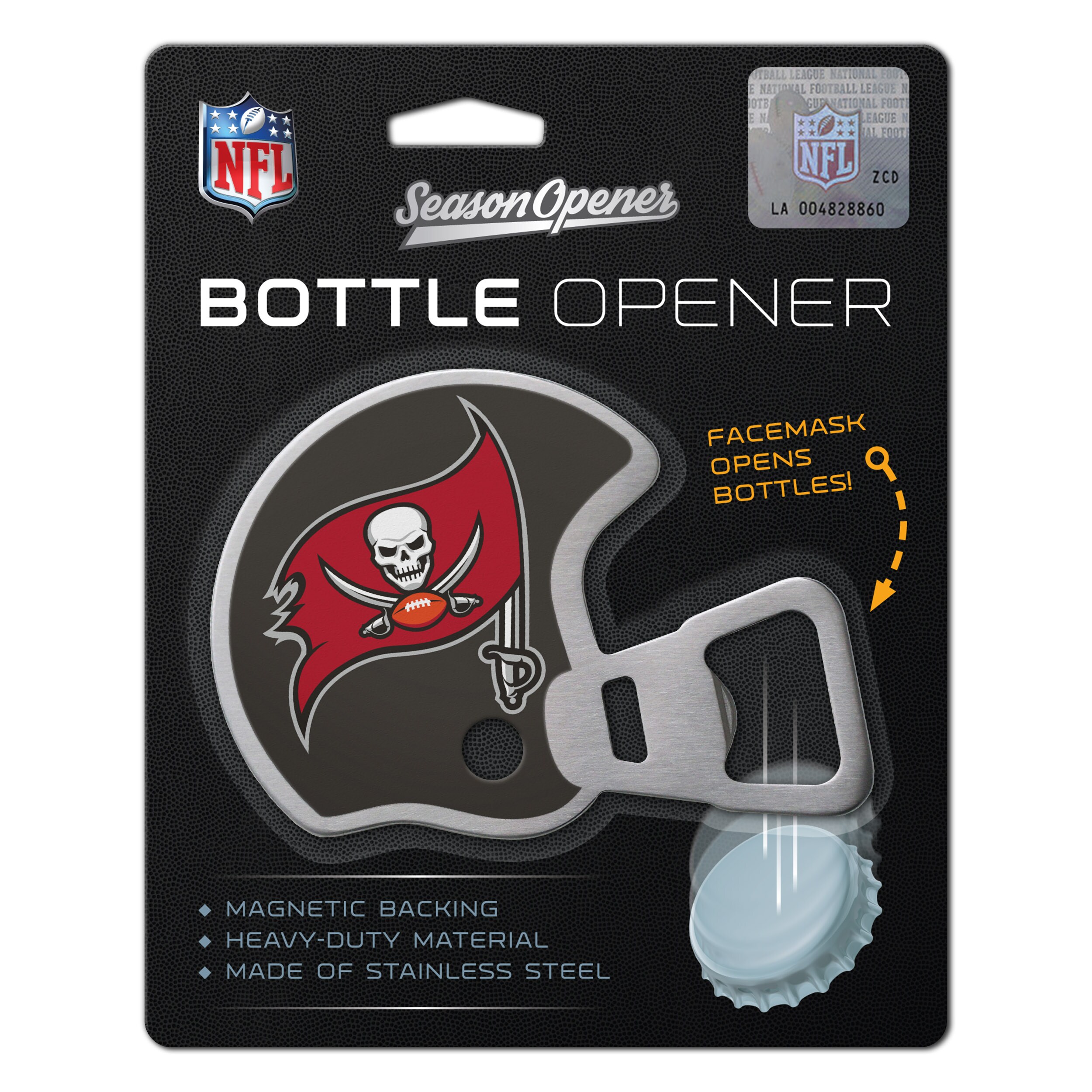 Tampa Bay Buccaneers - Helmet Steel Super Magnet – authenticstreetsigns