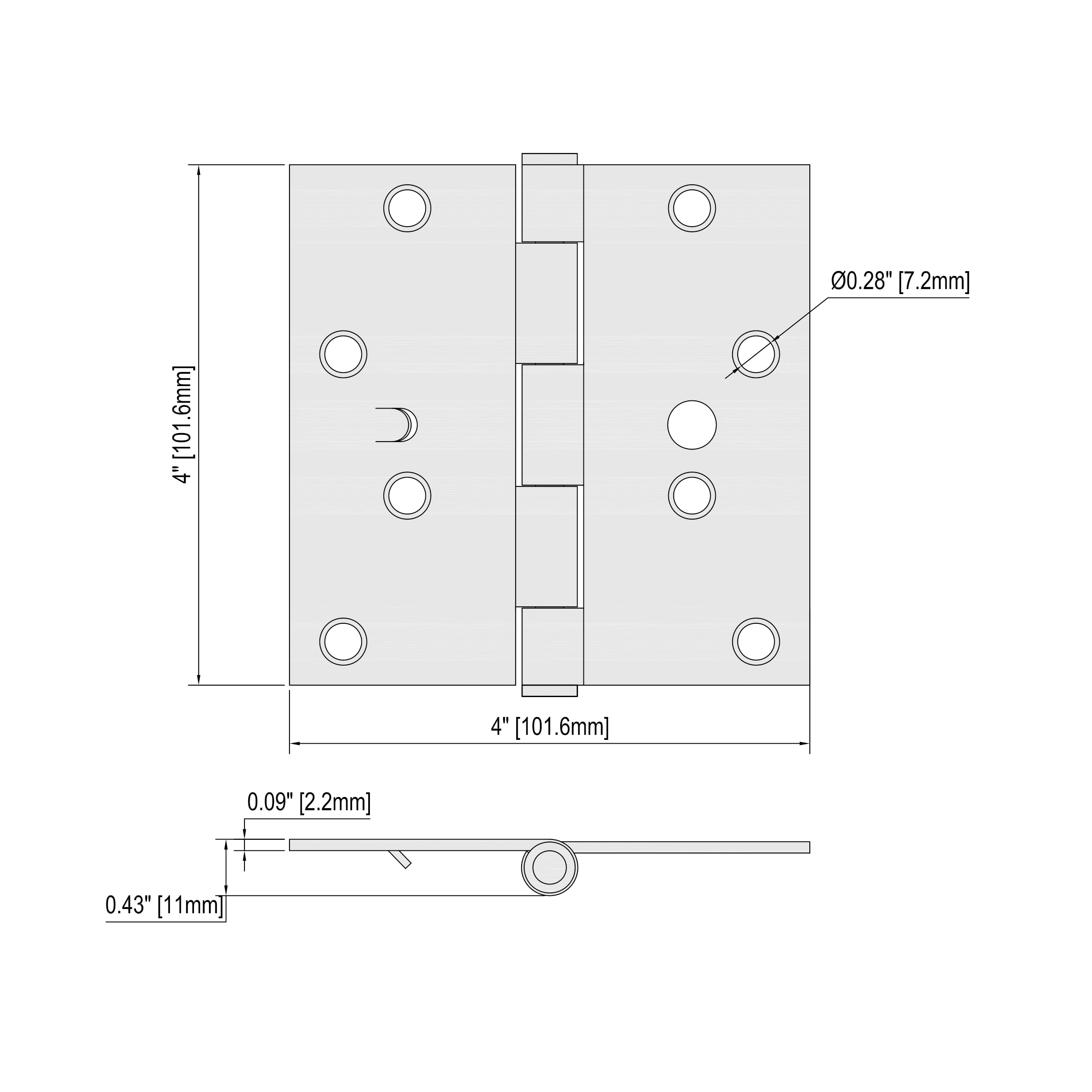 RELIABILT 16-8759 Entry-Door-Hinges - View #8