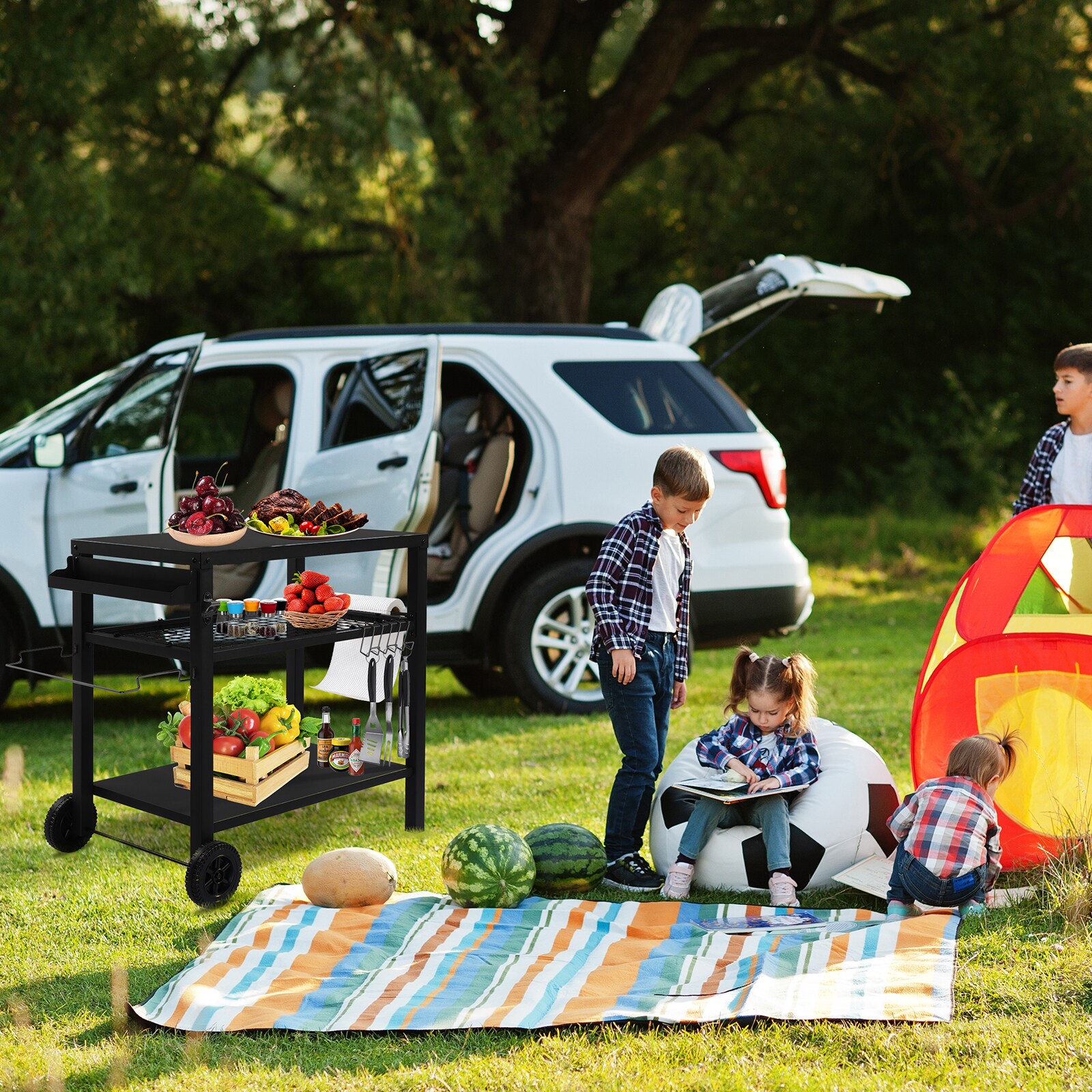Outopee LO1G57000683 Grill-Carts-Grill-Stands - View #7