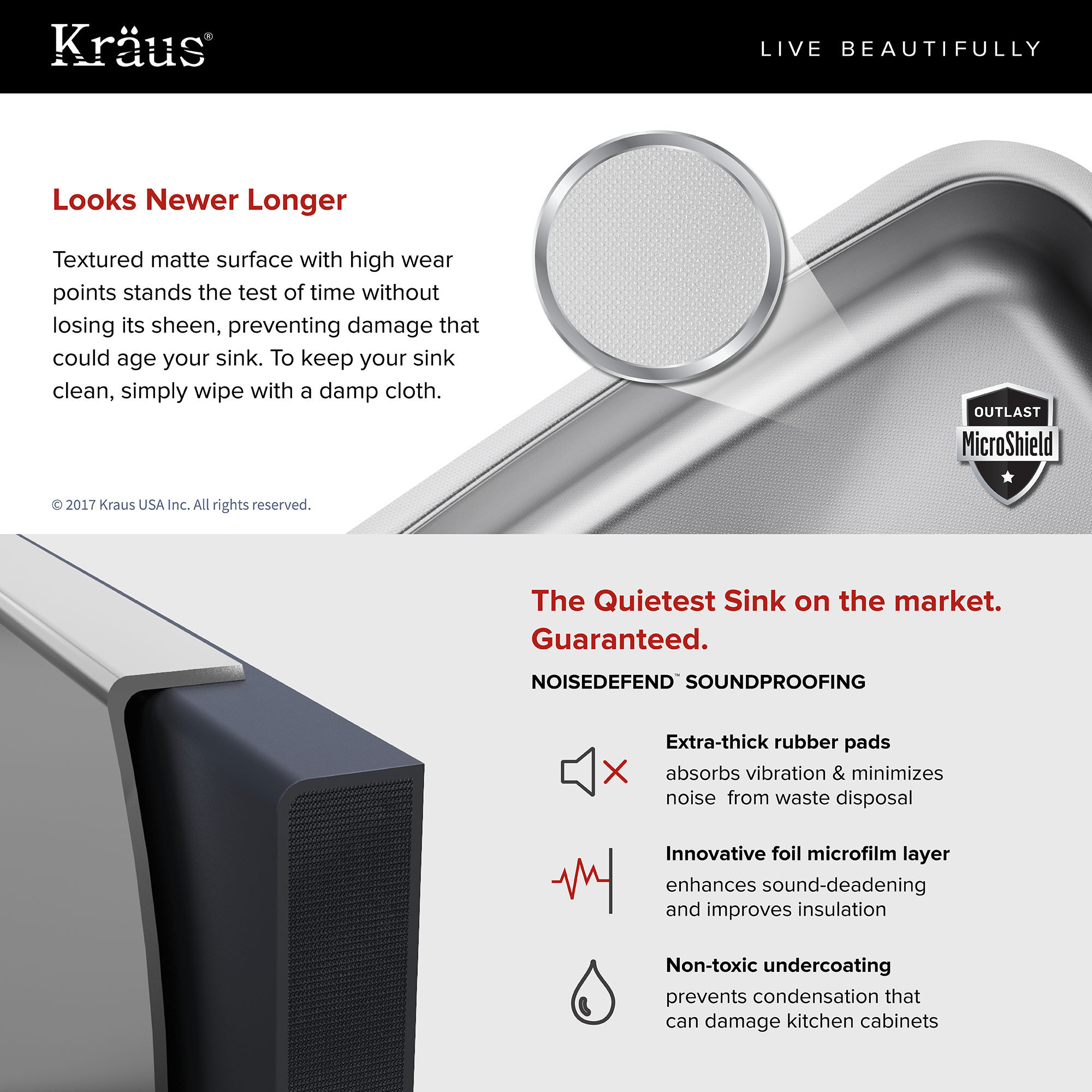 Kraus KBU24E Kitchen-Sinks - View #5