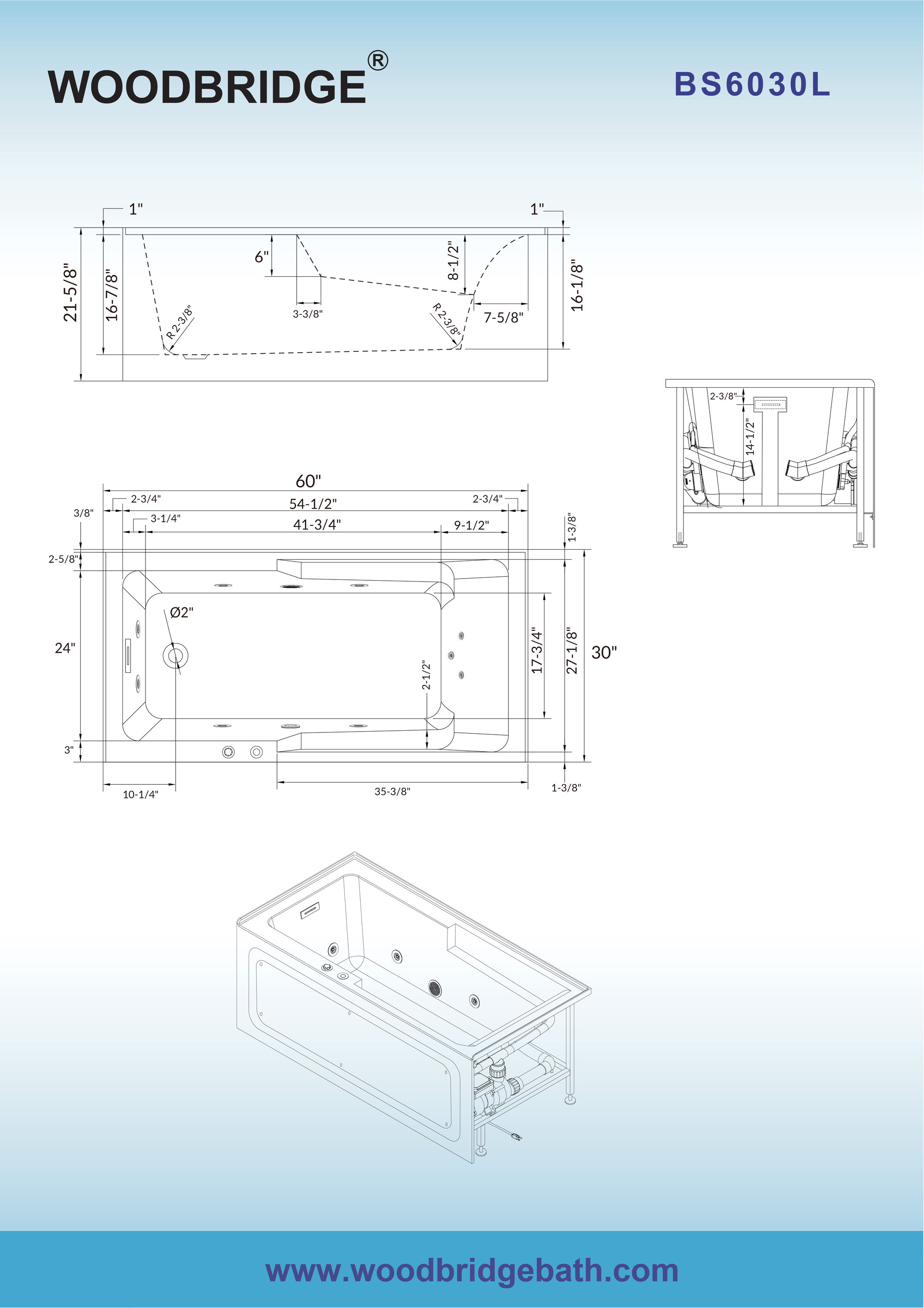 Woodbridge LB249 bathtubs - View #18