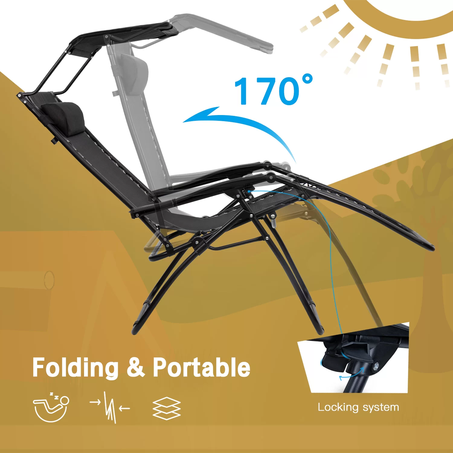 Vineego LS-TSLCPBK Patio-Chairs - View #2