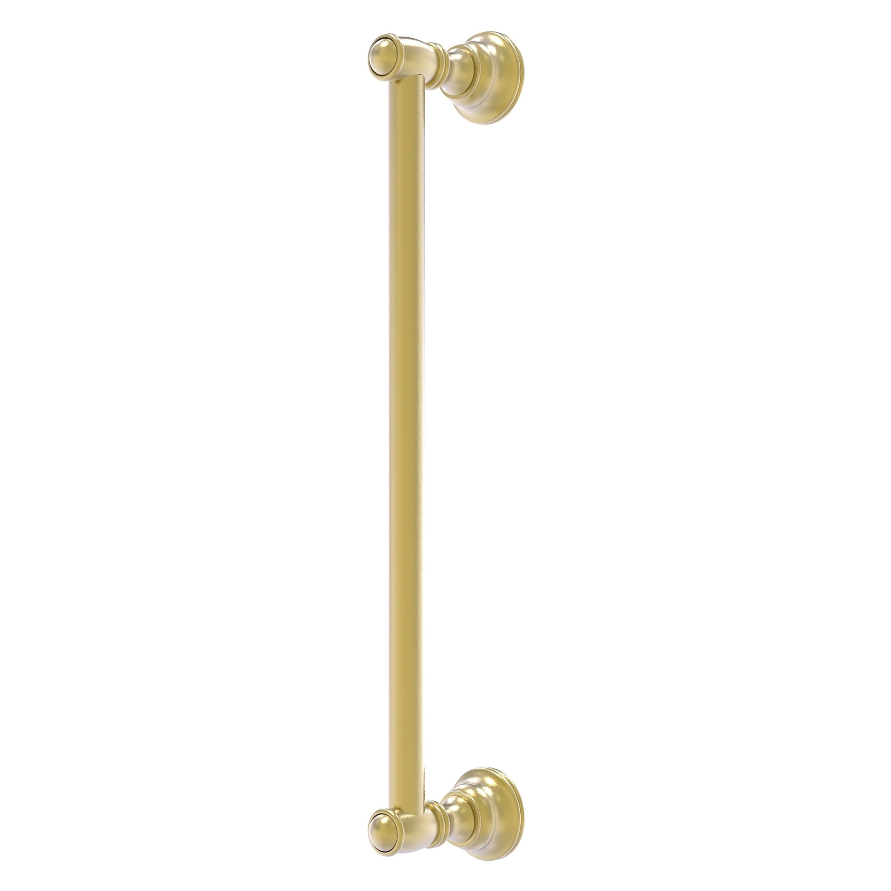 Allied Brass CL-3-18-SBR Carolina 18-in , 457mm Center to Center Satin Brass Dual Mount Cylindrical Bar For Use on Appliances Drawer Pulls