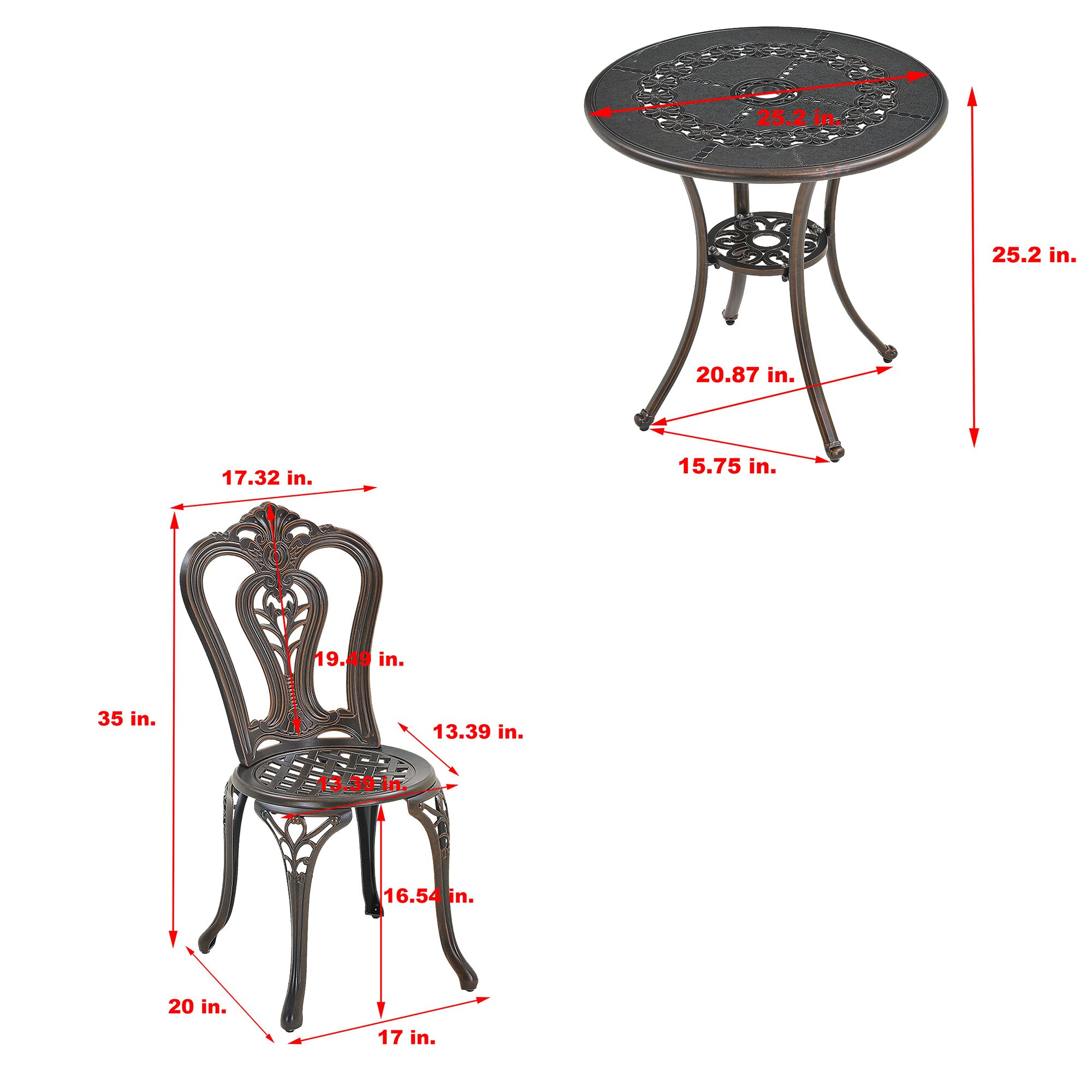 Mondawe JO-ML1915 Patio-Dining-Sets - View #17