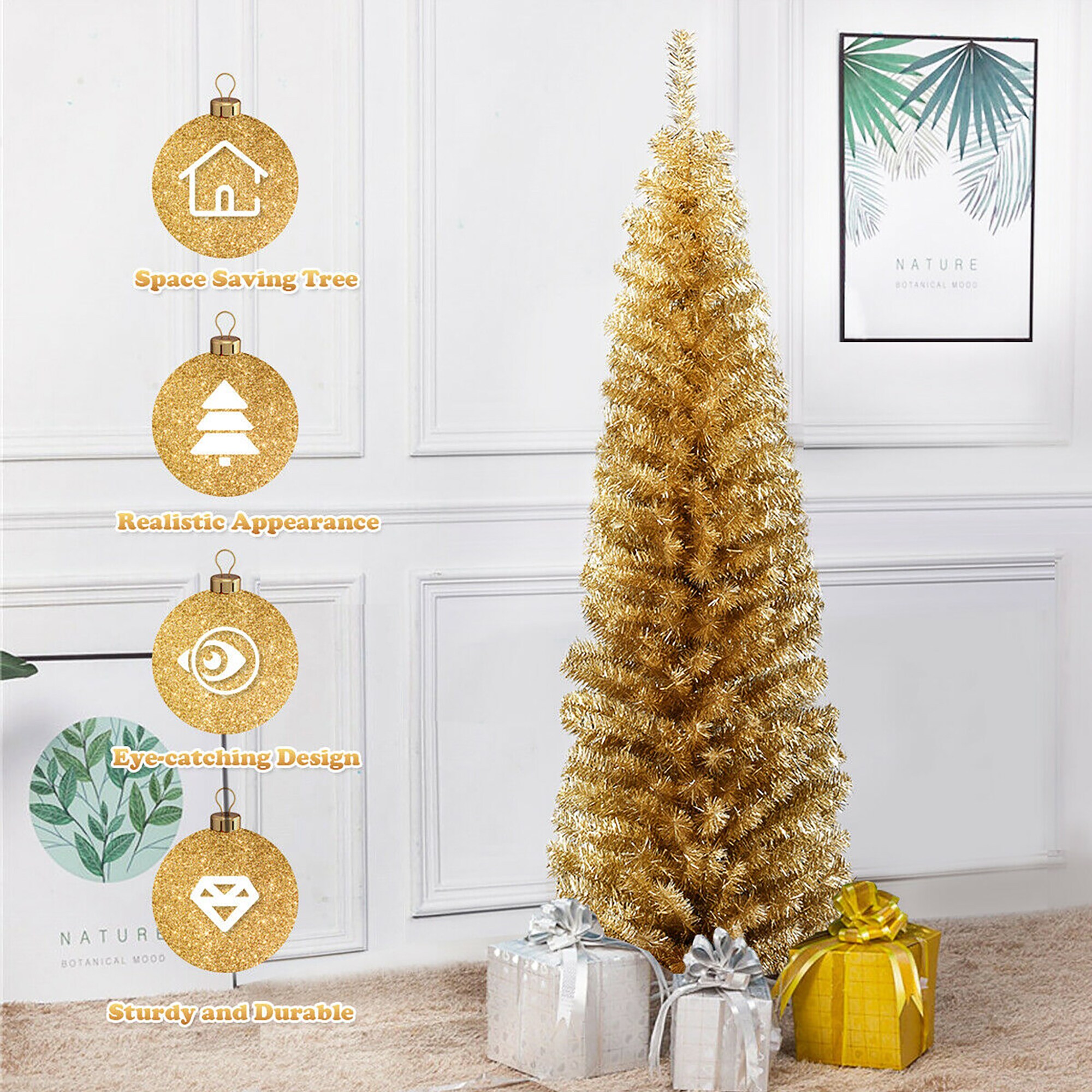 Forclover HYFW-TR107 Artificial-Christmas-Trees - View #4