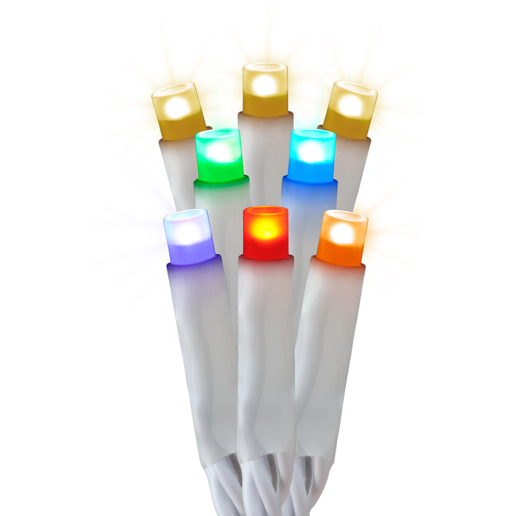 GE 150 -Count Twinkling Multicolor LED