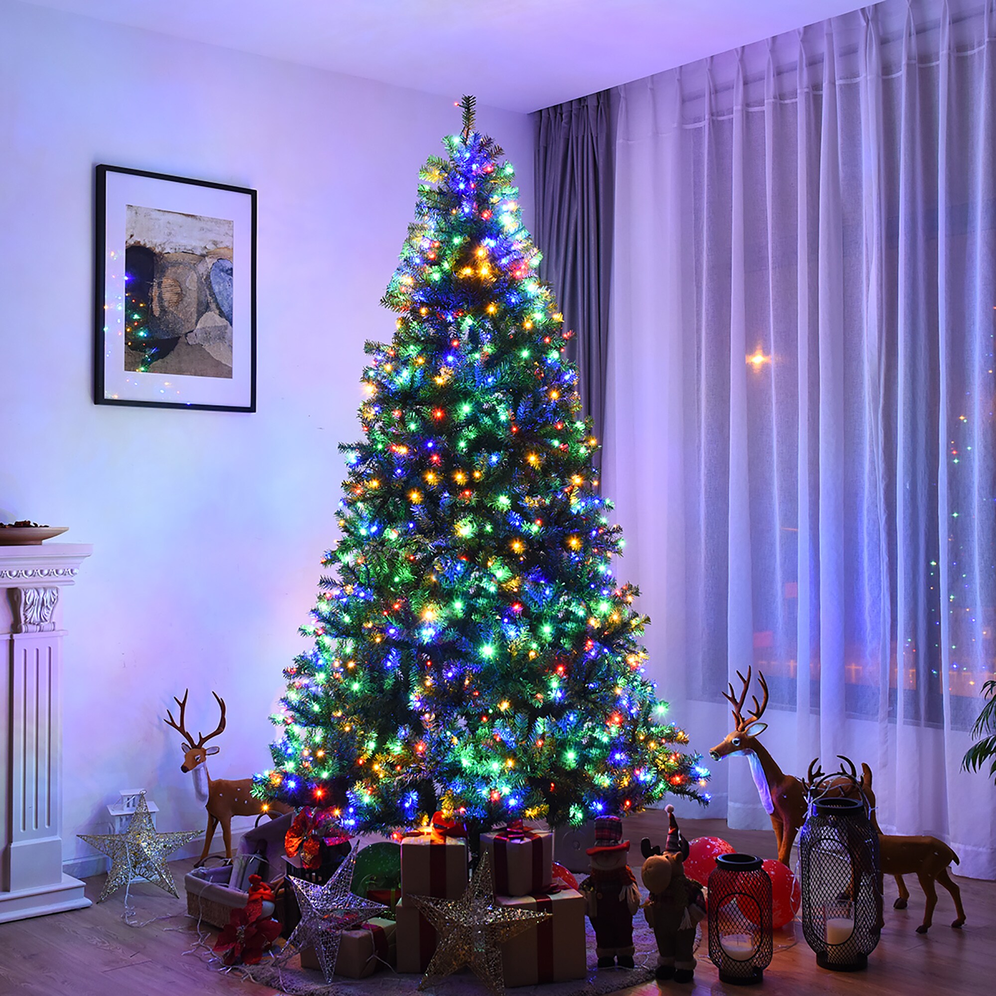 Costway CM20681 Artificial-Christmas-Trees - View #7