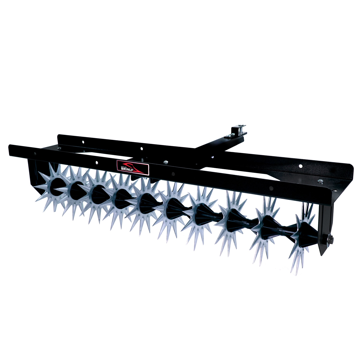 Brinly Brinly 40″ Tow-Behind Spike Aerator with Wide Channel Tow Bar SA2-40BH2-G Sansujyuku sansujyuku.com