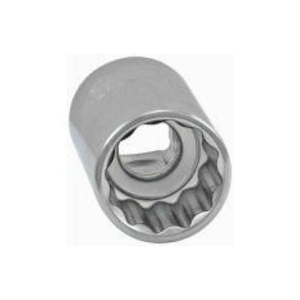 APEX TRVAL106725 Apex Tool Group 120714 12 Point 0.5 in. Drive Master Mechanic 21 mm Metric Shallow Socket