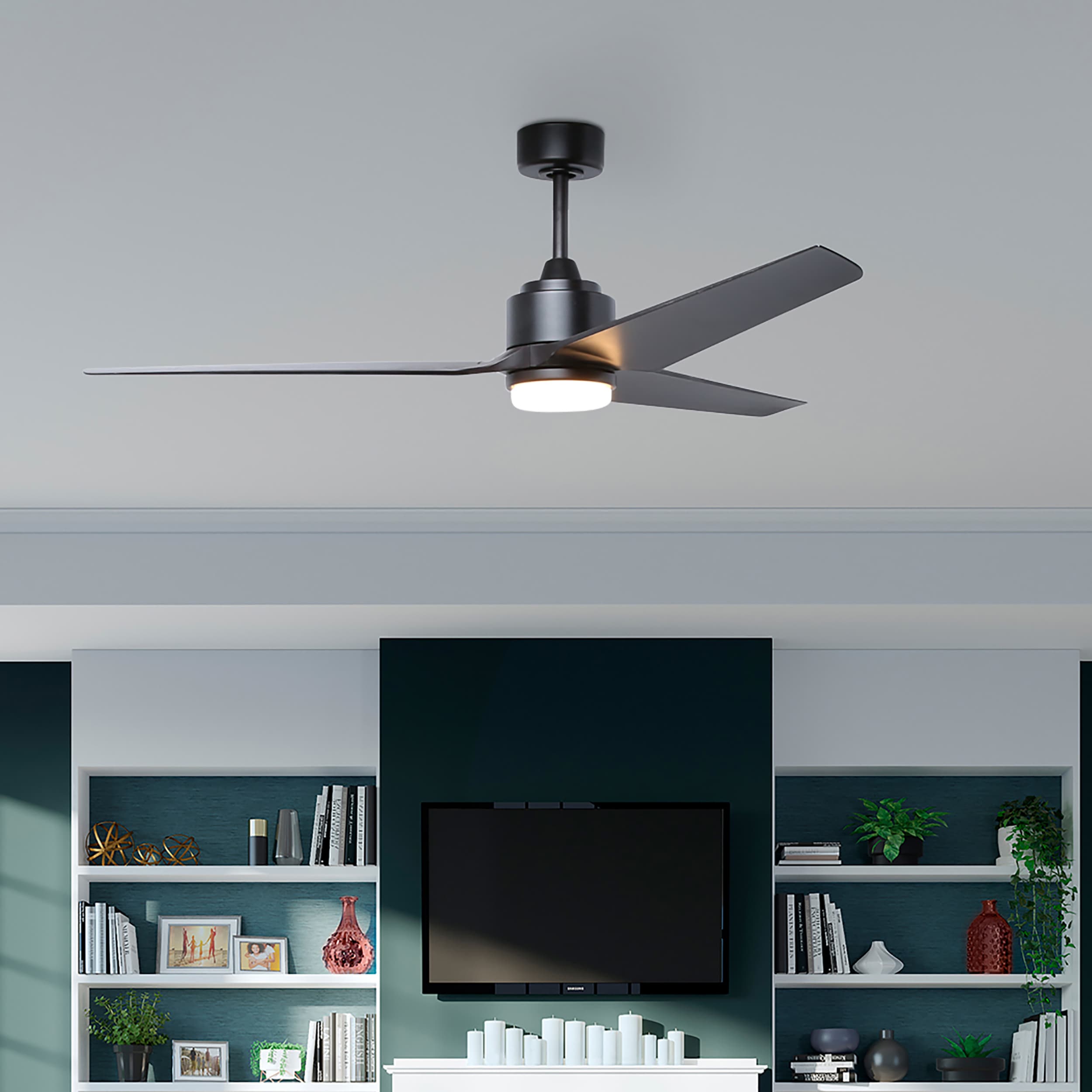 Fanimation FPD8515DZW-64DWAW-LK Ceiling-Fans - View #2