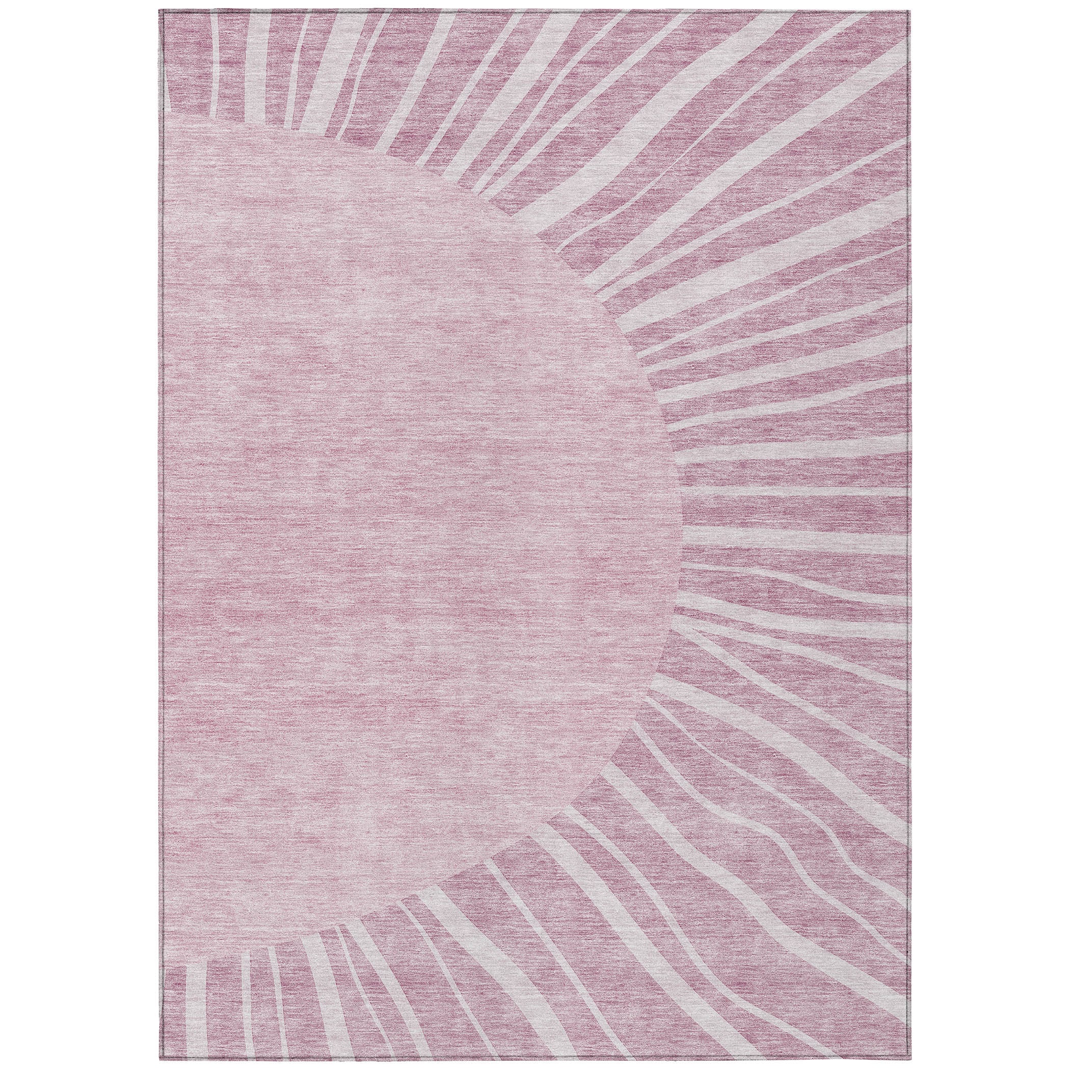 Addison Rugs ACN668BL8X10 Chantille ACN668BL 8 x 10 (ft) Polyester Blush Rectangular Indoor/Outdoor Geometric Machine washable Area rug