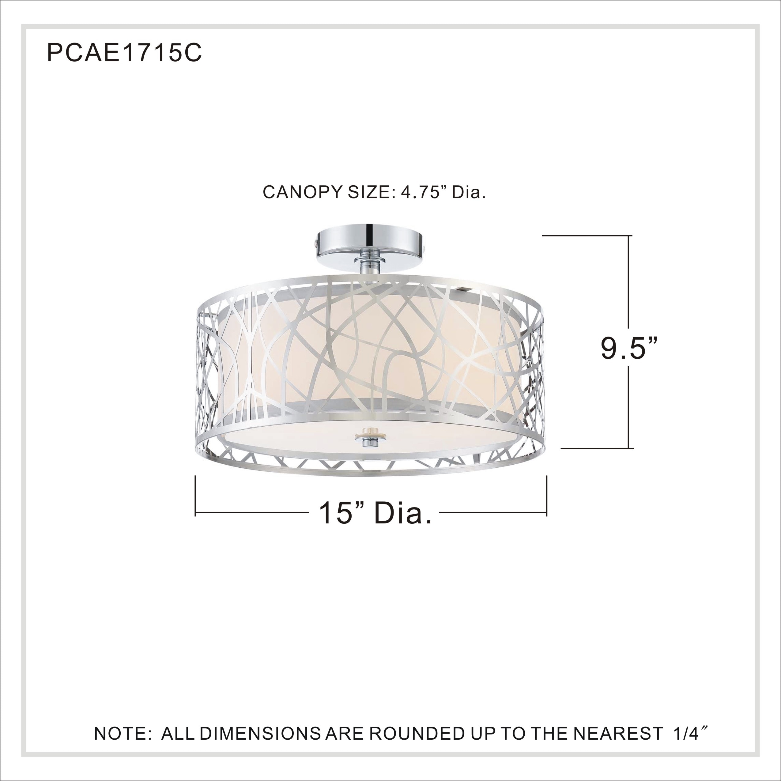 Quoizel PCAE1715C flushmounts - View #6