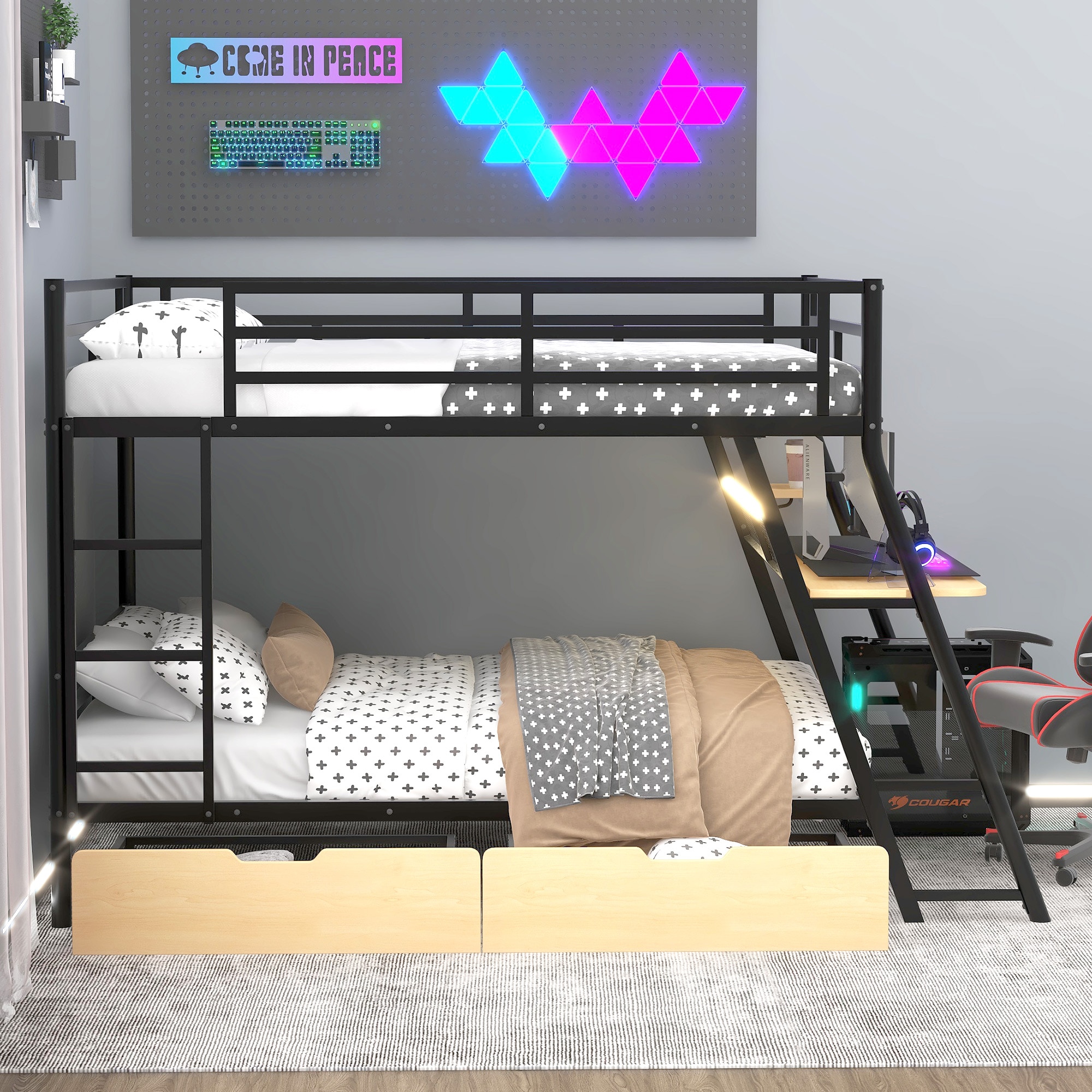 ModernLuxe GX001517AAB Bunk-Beds - View #2