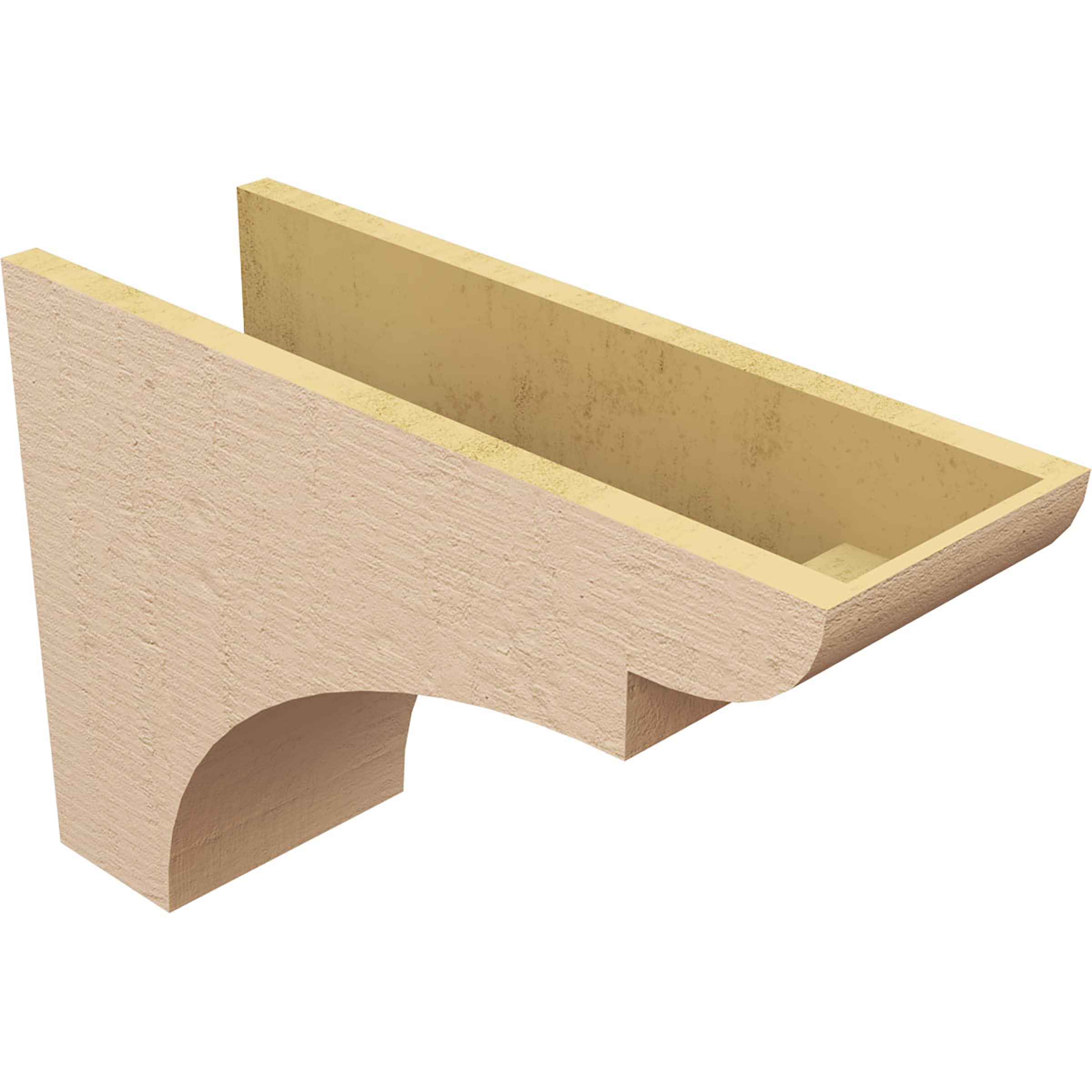 Ekena Millwork CORU08X24X16YORRCPR corbels - View #5