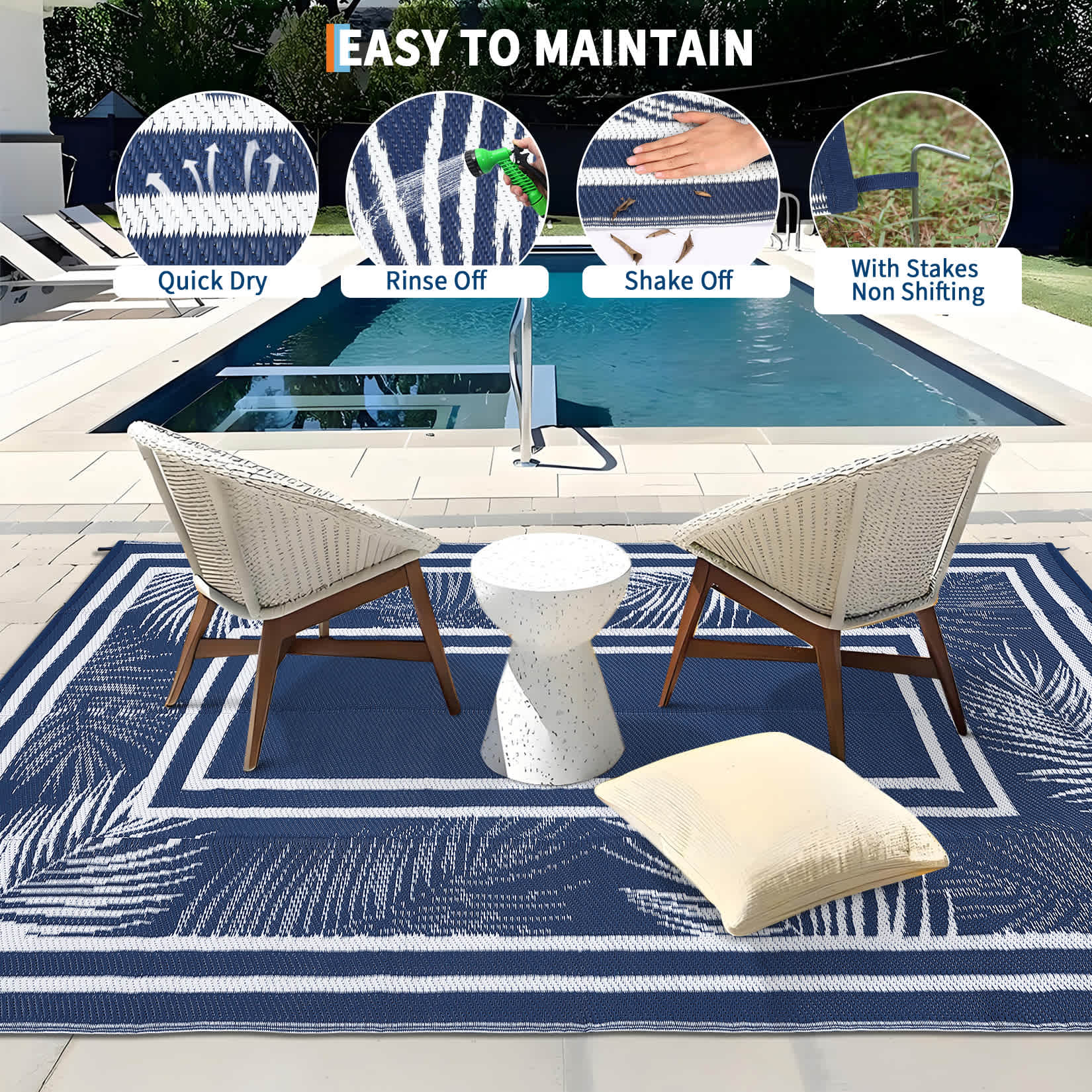 Qeetex LSN-PPG-33ELSWNK rugs - View #9