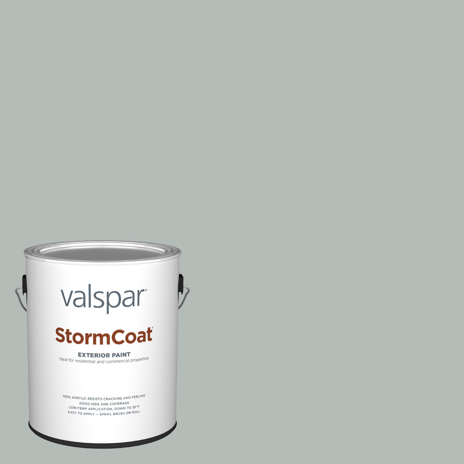 Valspar 5002-1B-147491 Storm Coat Semi-gloss Smoke Infusion 5002-1B Latex Exterior ( 1-gallon )