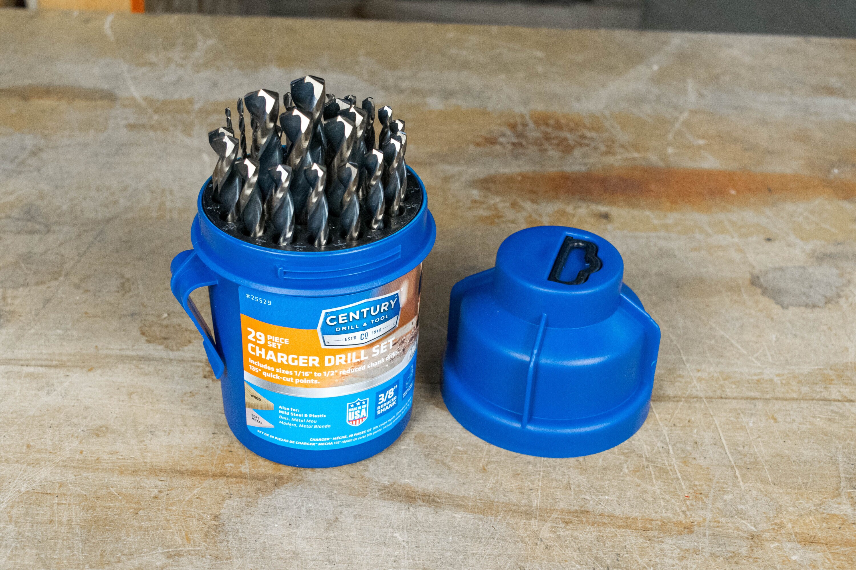 Century Drill & Tool 25529 Metal-Twist-Drill-Bits - View #2