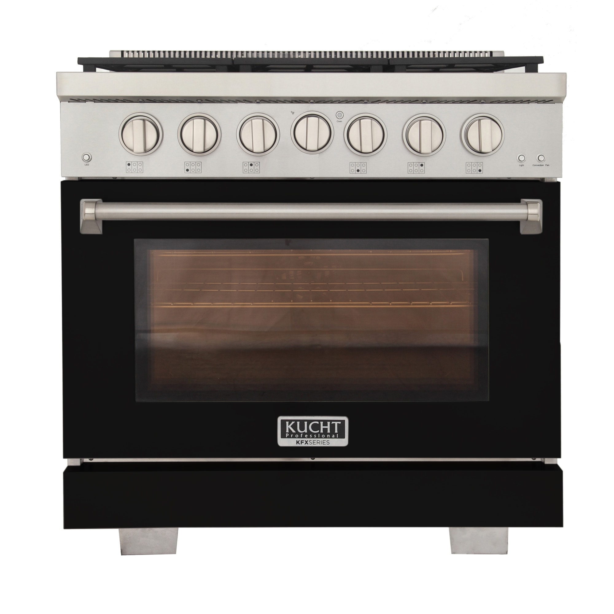 Kucht KFX360/LP-BK Freestanding-Gas-Ranges - View #2