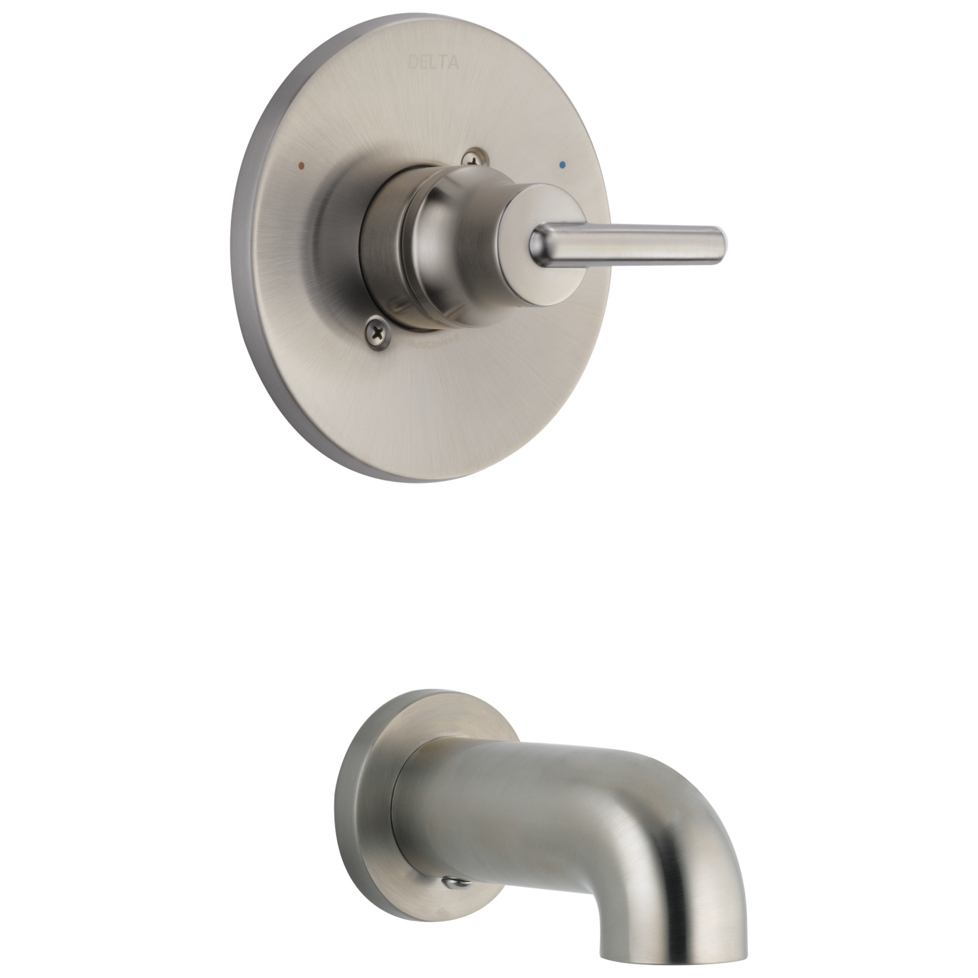 Delta T14159-SS Trinsic Stainless Steel 2.5-Inches Universal Bathtub/Shower Trim ring 0.5-Inches -ID