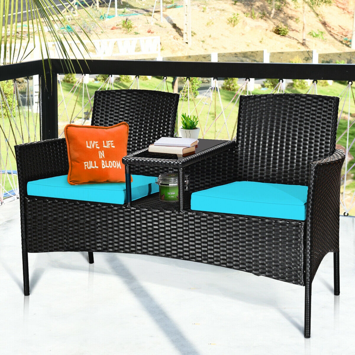 WELLFOR AY-34TE-CY Patio-Sofas-Daybeds - View #2