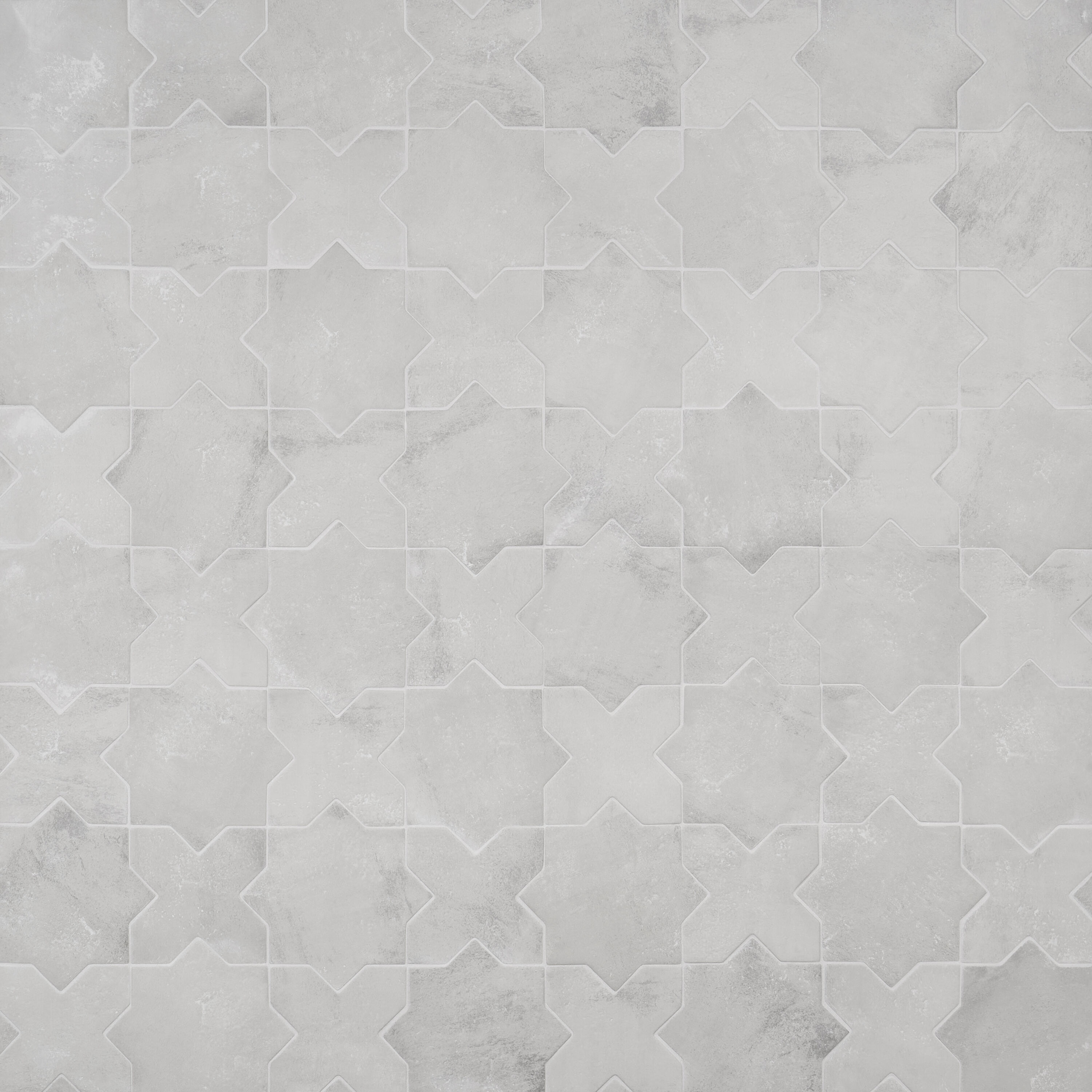 Noto Star-Crossed Gray Matte Porcelain Tile 6" x 6"