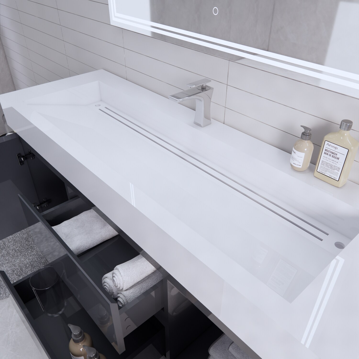 BV Better Vanity BTB-60S-GR Bath-Vanity-Combo - View #8