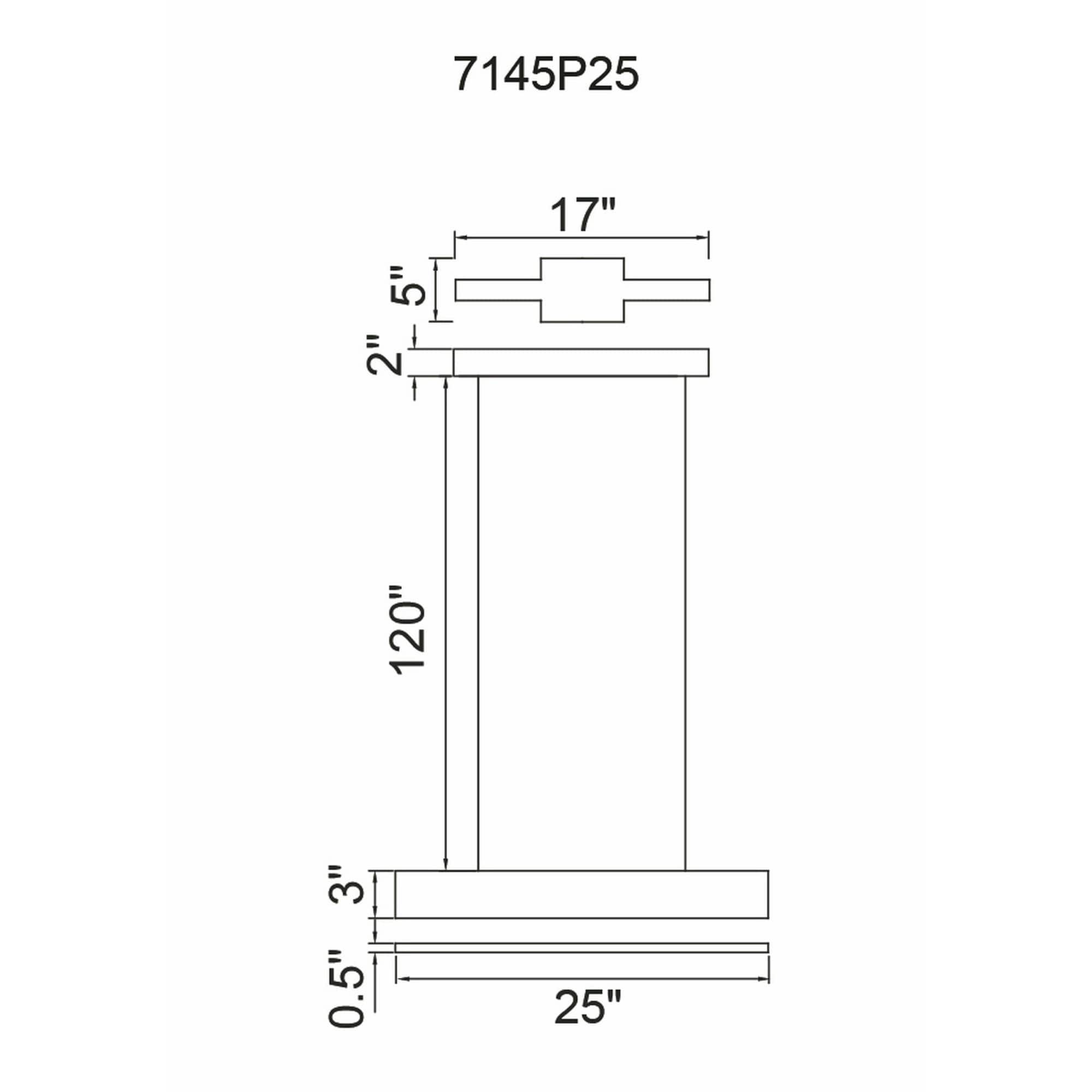 CWI Lighting 7145P25-1-253-RC b090015 - View #3
