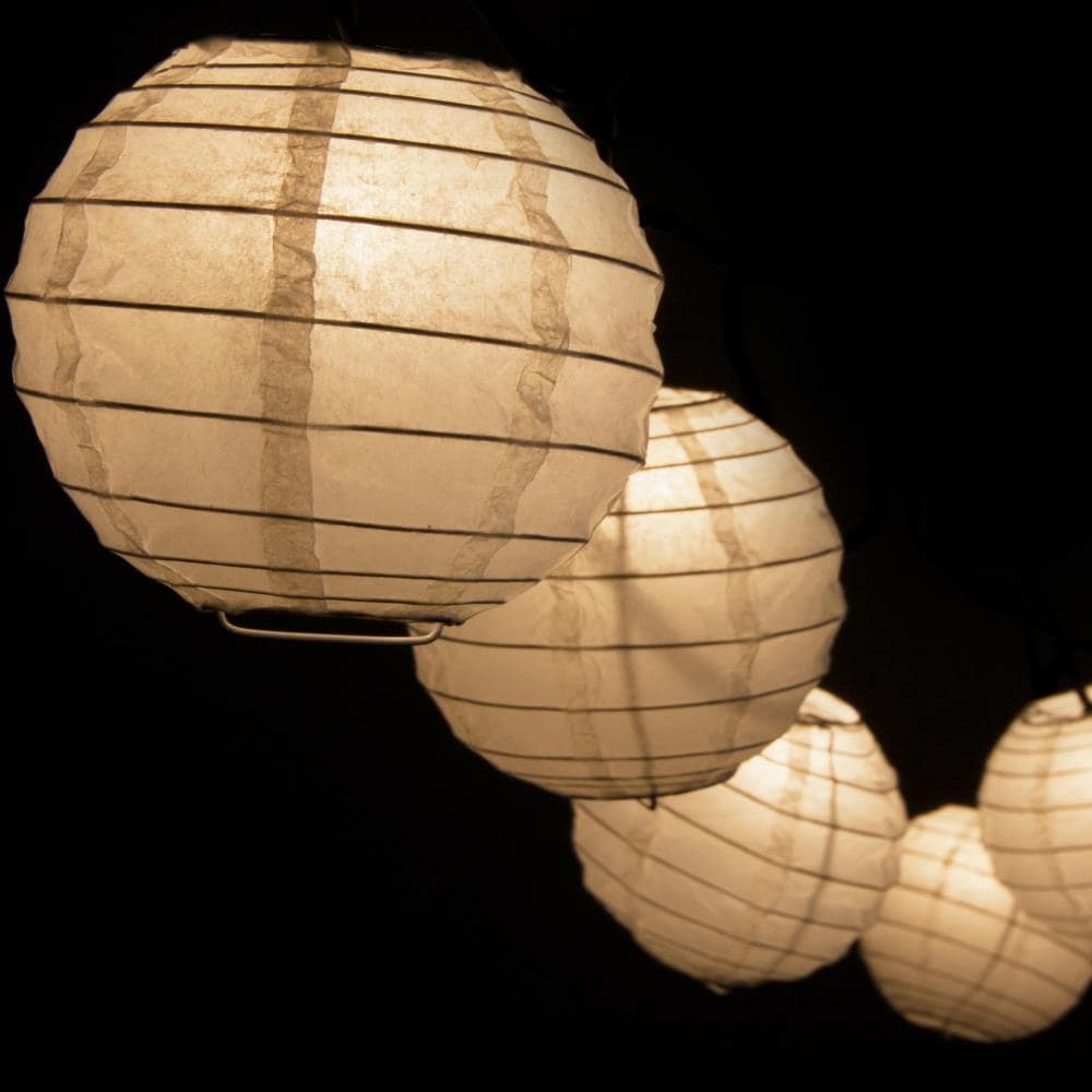 Red Lantern LMPMARWHT Patio-String-Lights - View #3