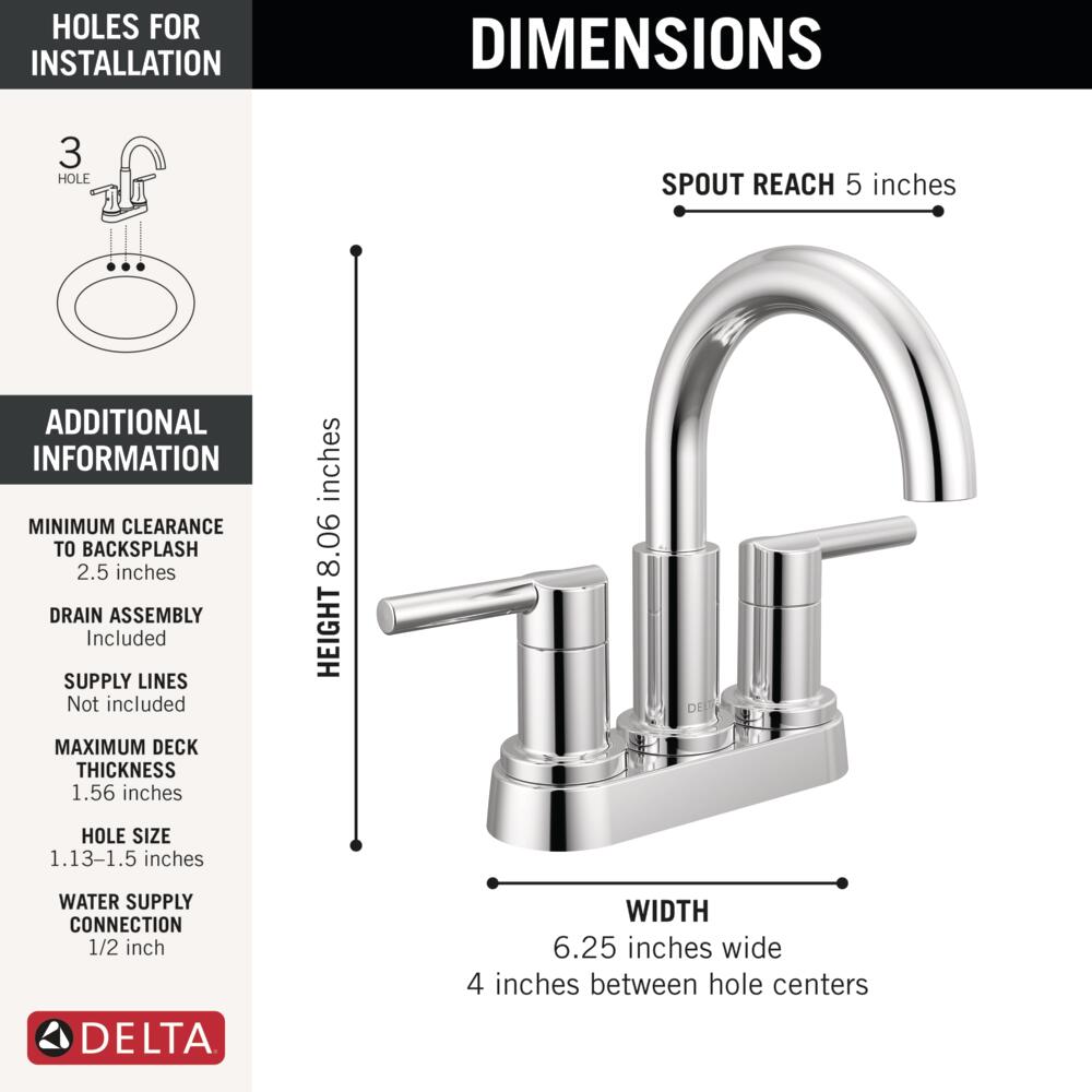 Delta 25749LF Lavatory-Faucets - View #4