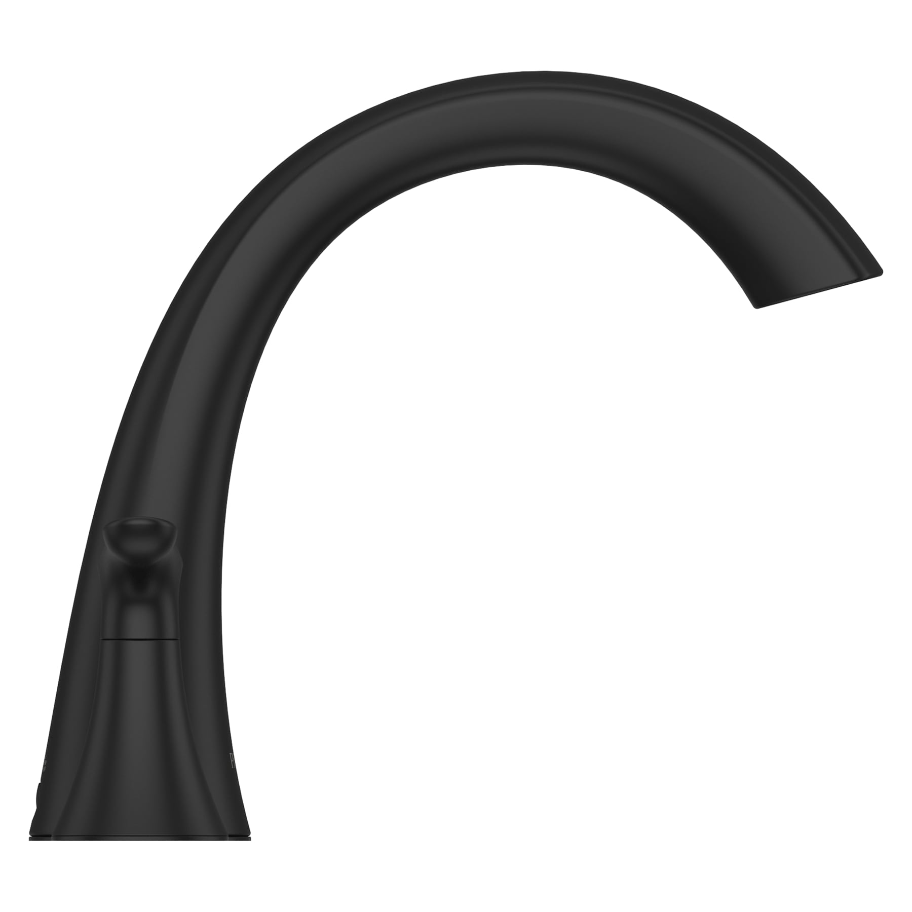 Weller Matte Black Double Handle Roman Tub Faucet