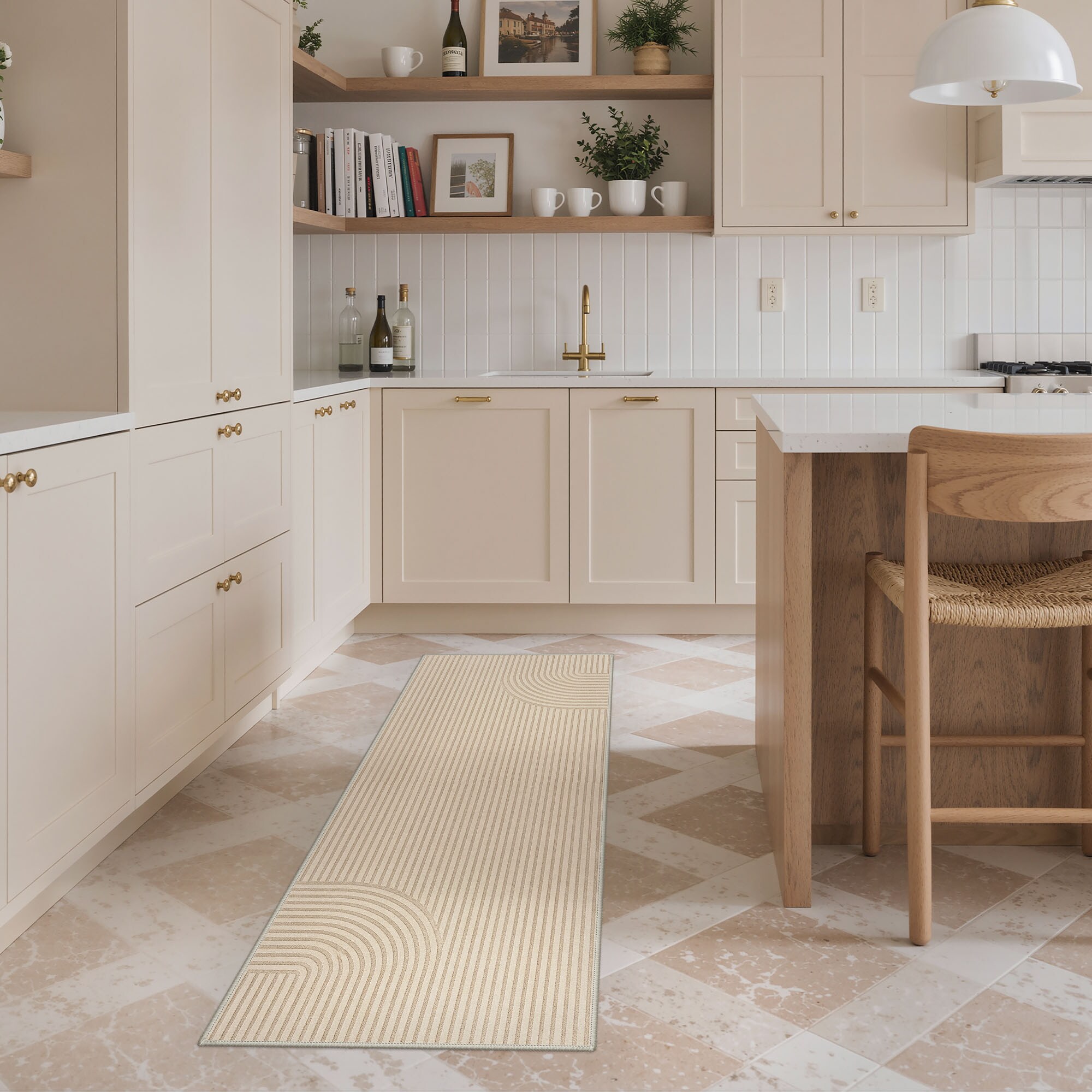BAVNI ARM01441-OCHRE-2.5X6 rugs - View #2