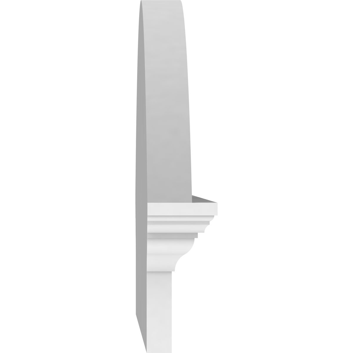 Ekena Millwork PEDPC032X150SEG01 Exterior-Window-Trim - View #4