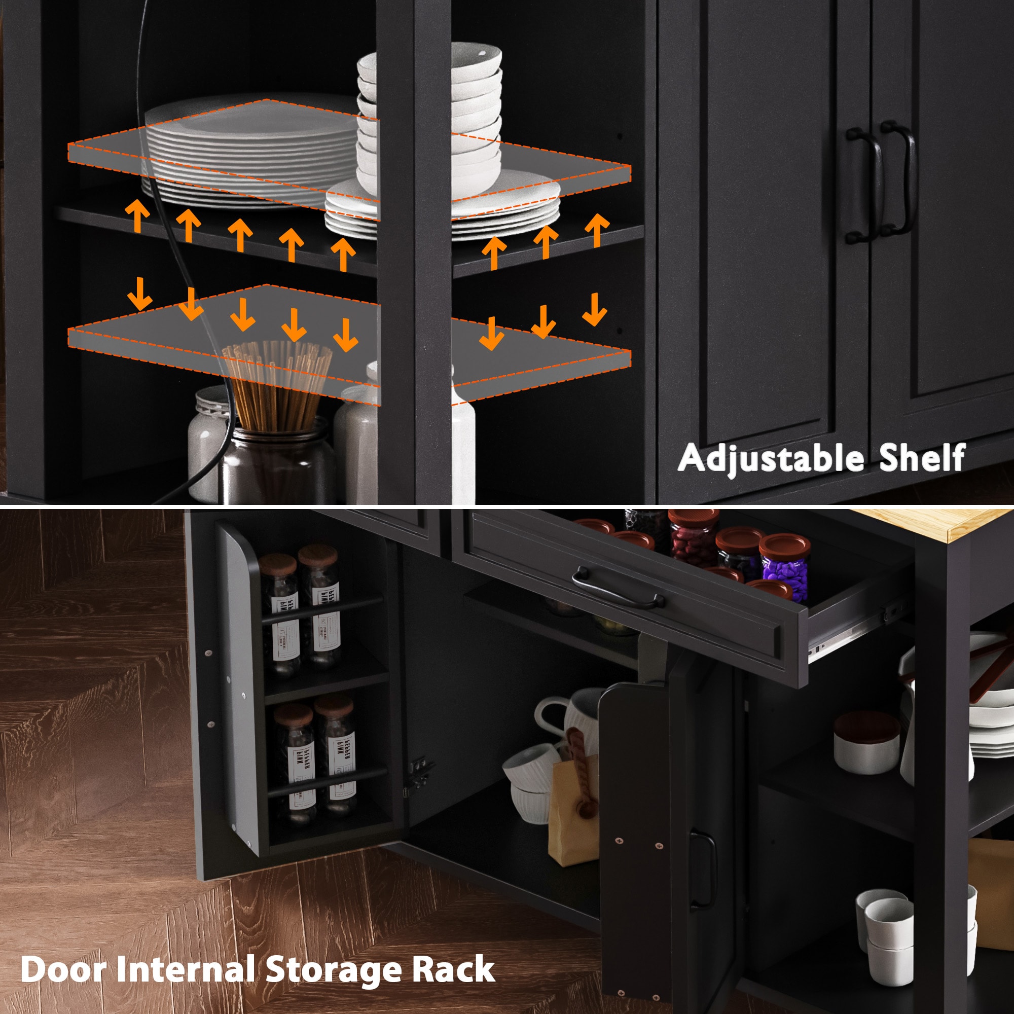 SINOFURN SYB260069BK Kitchen-Furniture - View #7