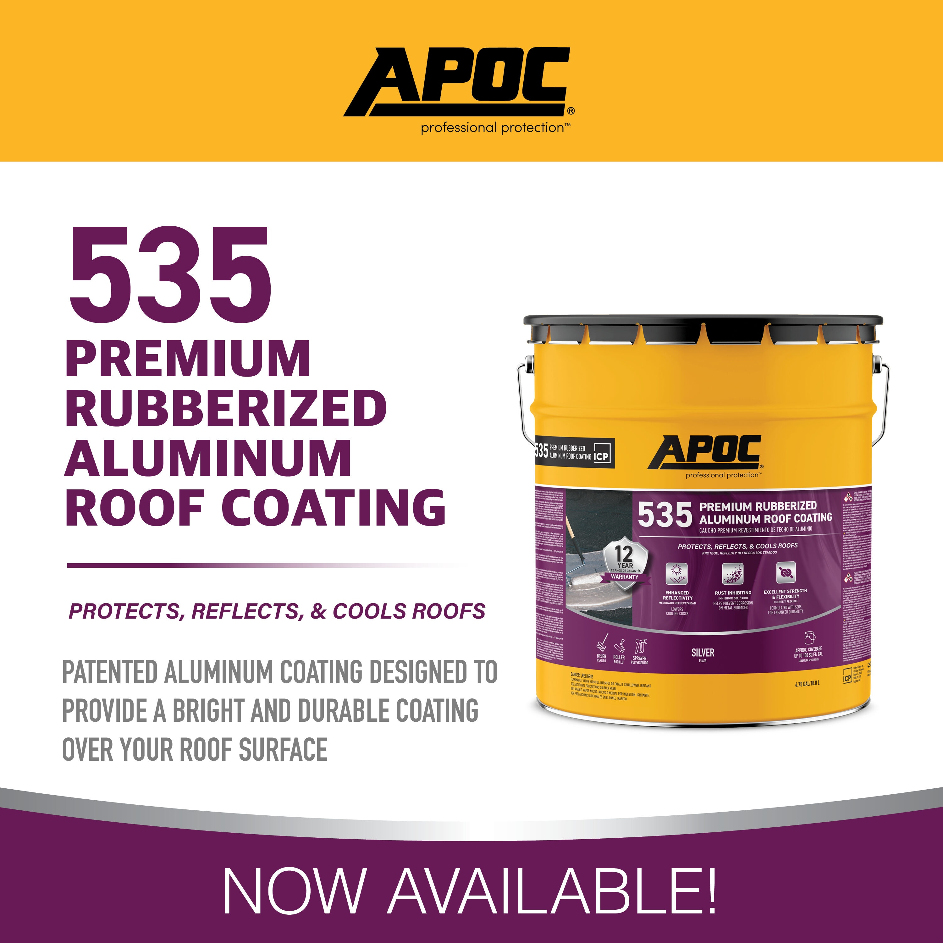 APOC AP-5355 Reflective-Roof-Coatings - View #8