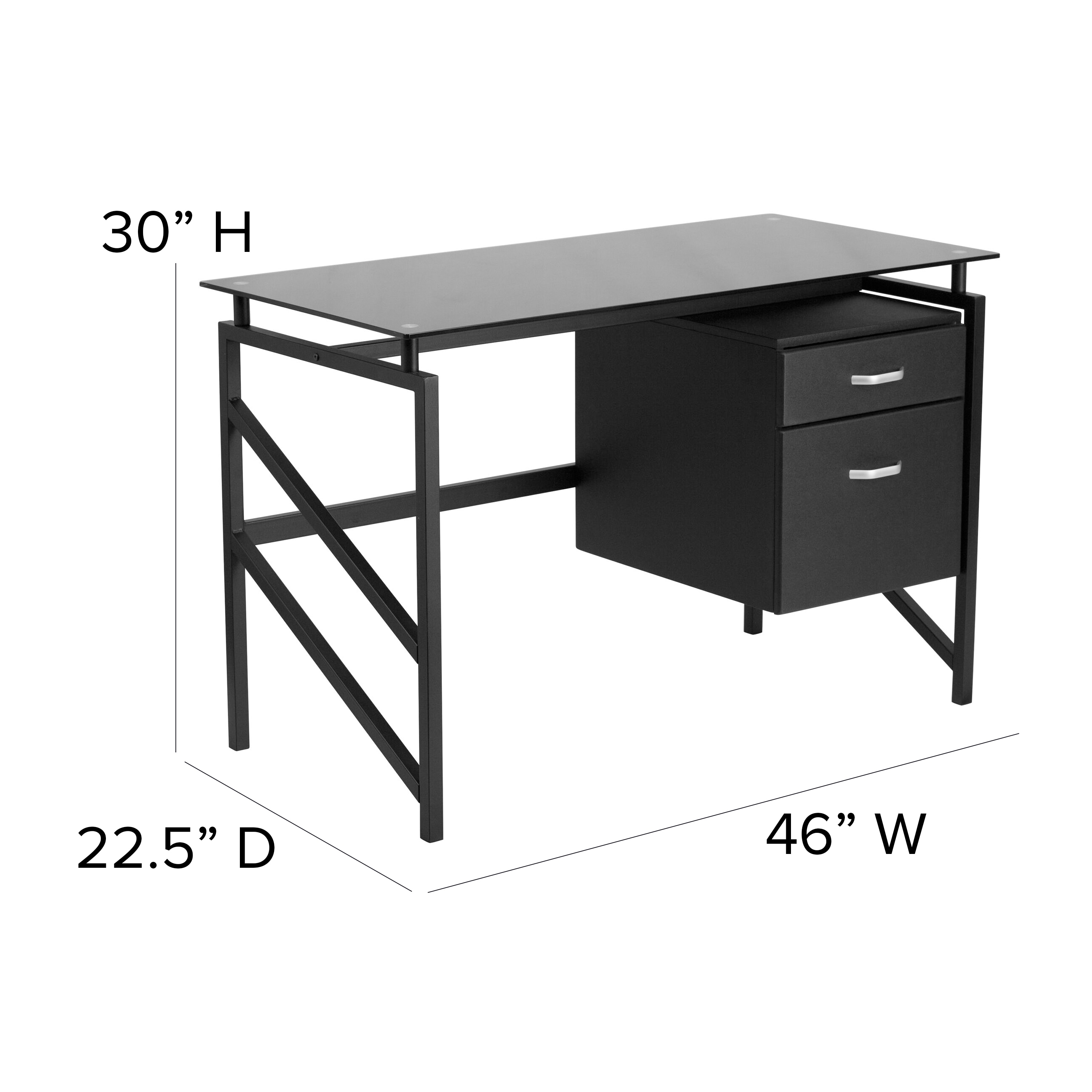 Emma + Oliver 889142468929 desks - View #3