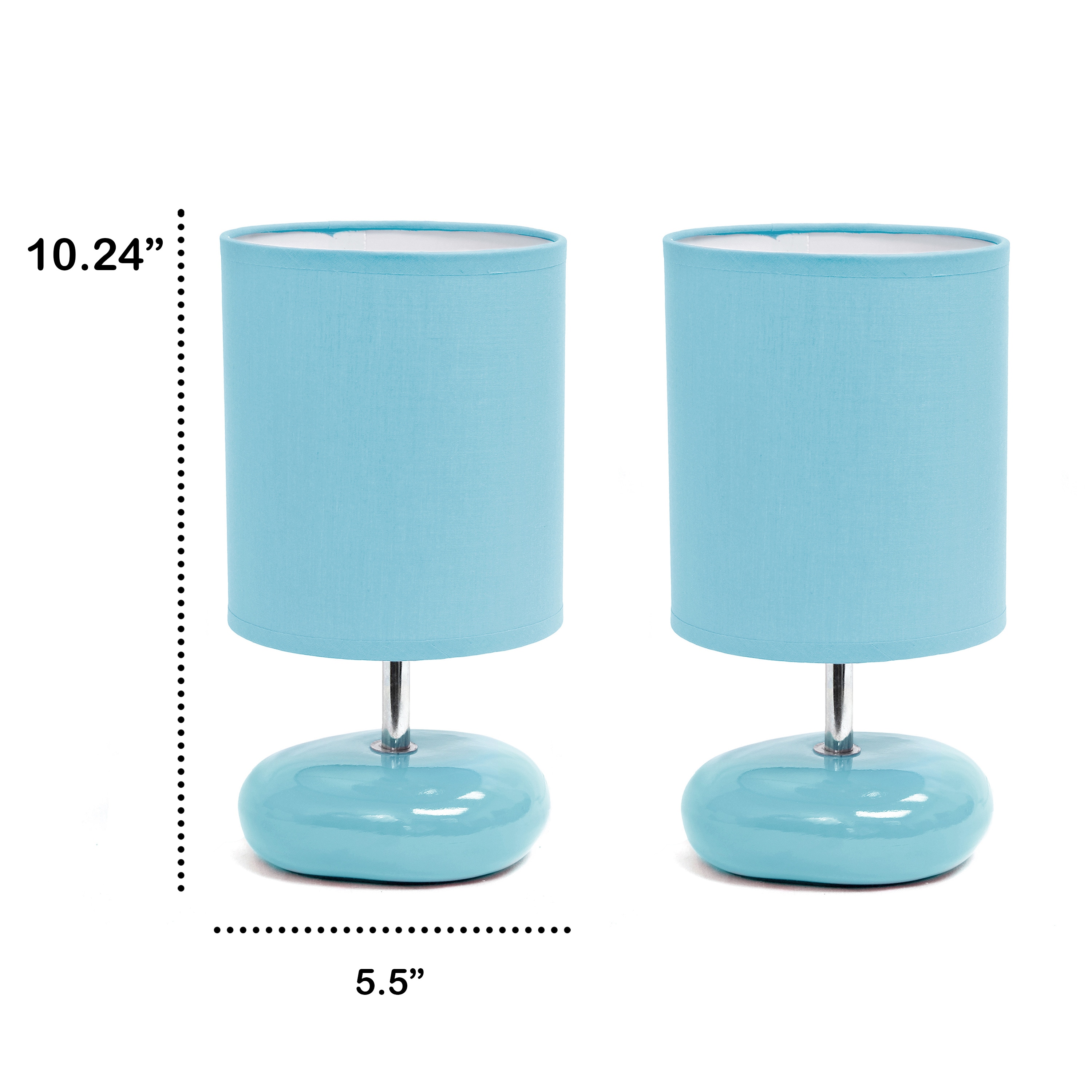 Creekwood Home CWT-2017-BL-2PK Table-Lamps - View #3
