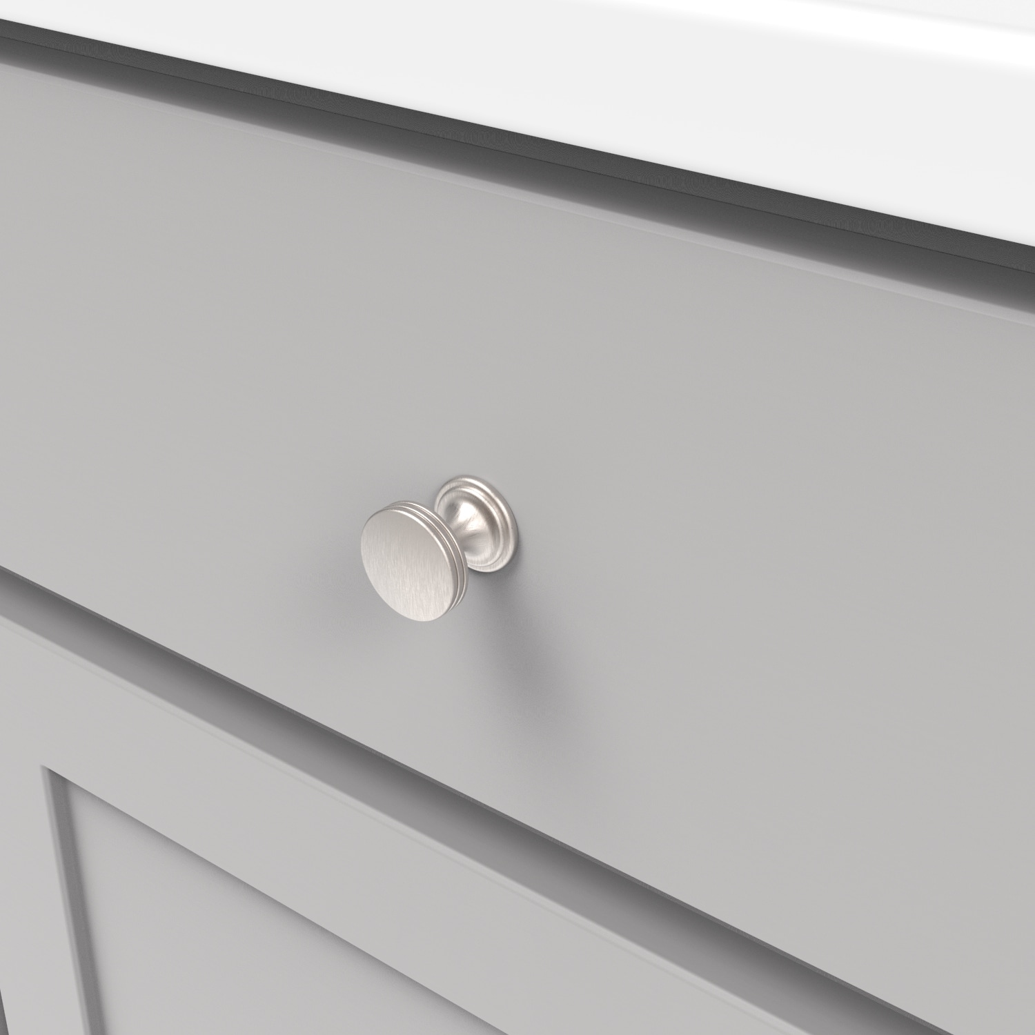 Hickory Hardware P2140-SS-10B Cabinet-Knobs - View #3