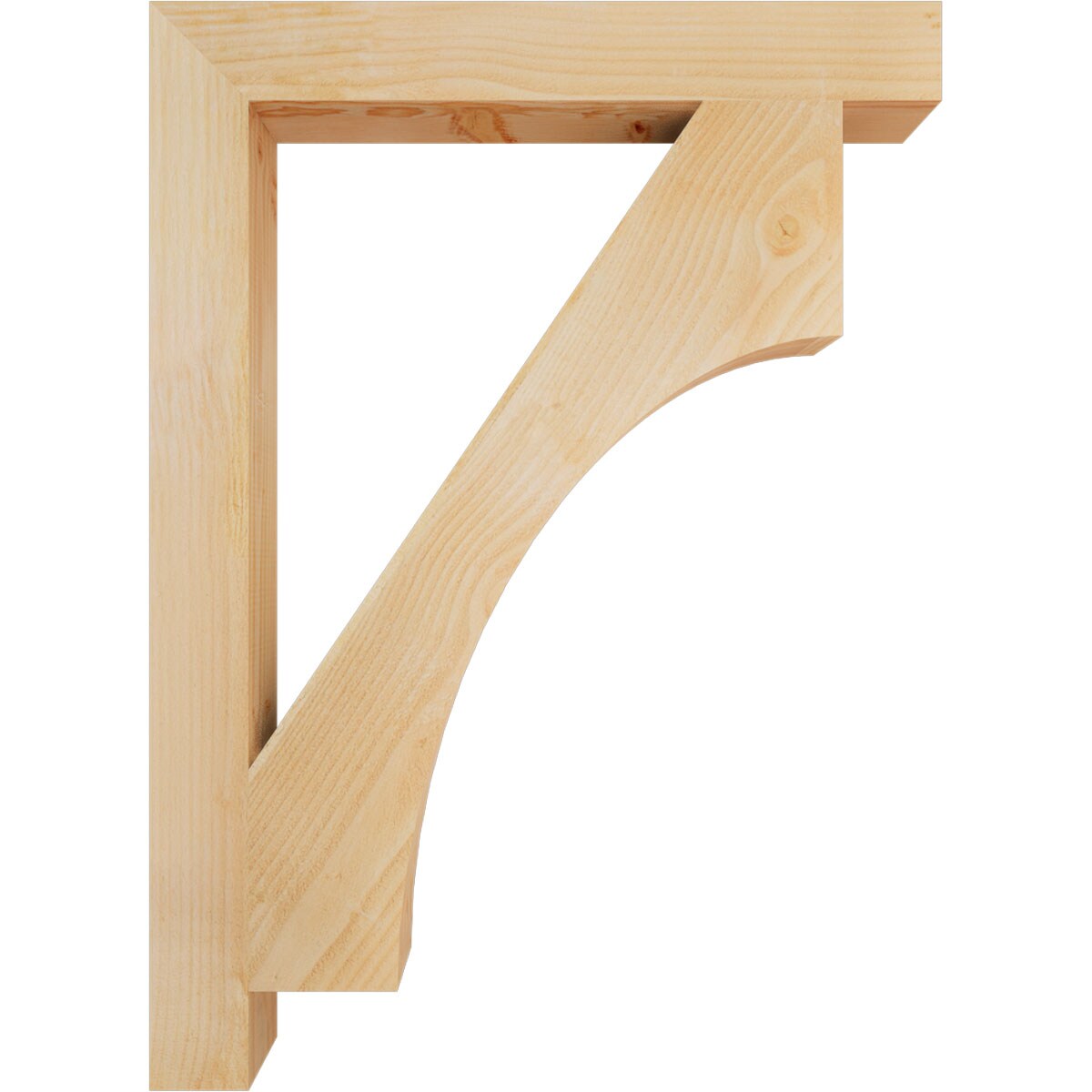 Ekena Millwork BKT04X32X44WTL05RDF Exterior-Brackets-Braces - View #3