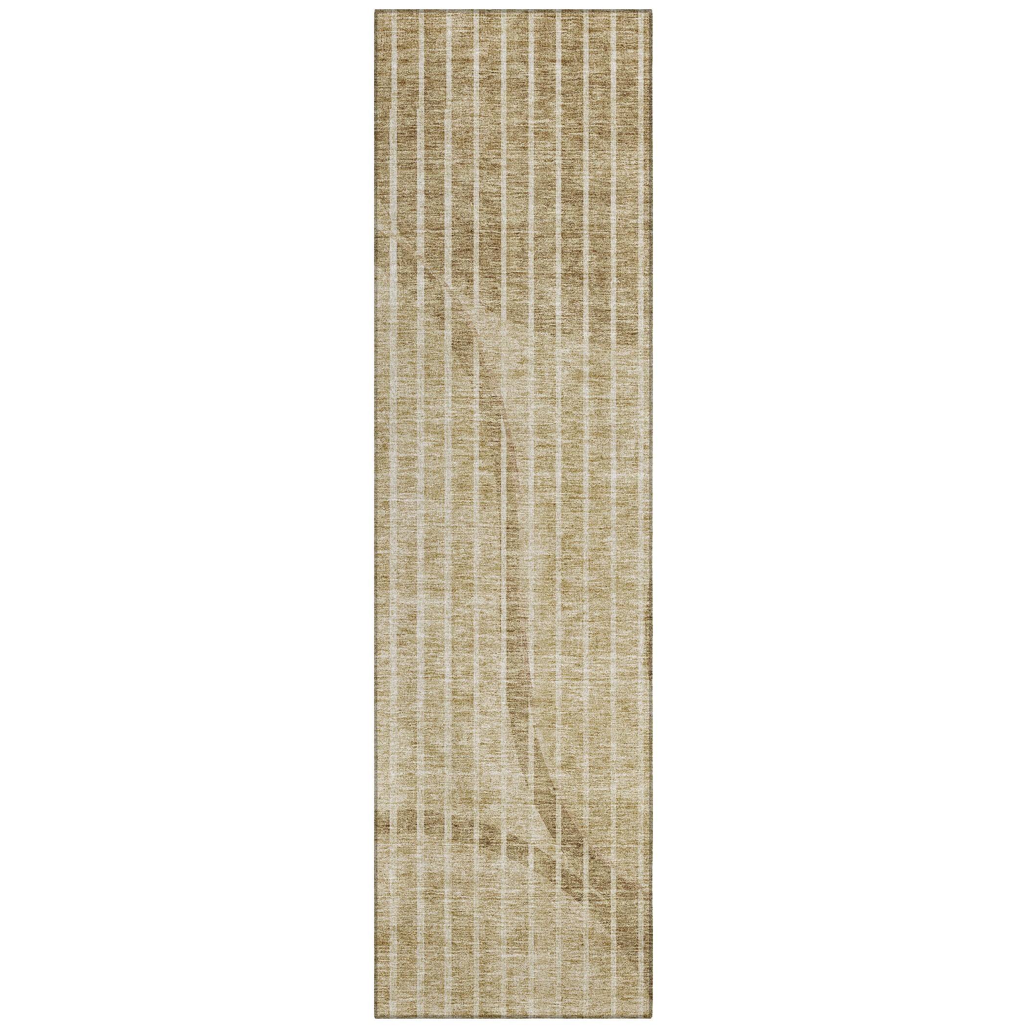 Addison Rugs ACN723BR2X8 Chantille ACN723BR 2 x 7 (ft) Polyester Brown Rectangular Indoor/Outdoor Geometric Machine washable Area rug
