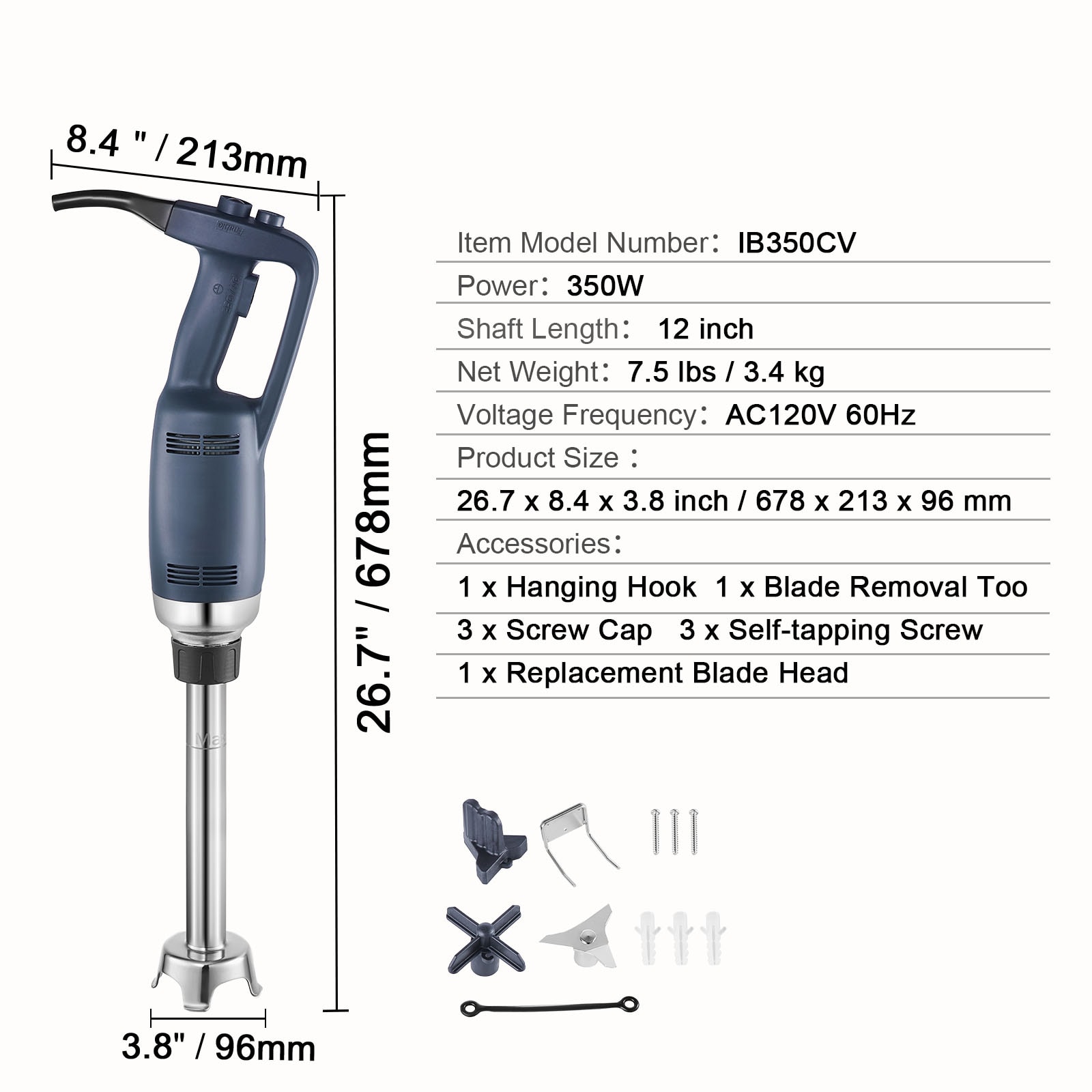 VEVOR SCZXSCJBQ35003703V1 Immersion-Blenders - View #7