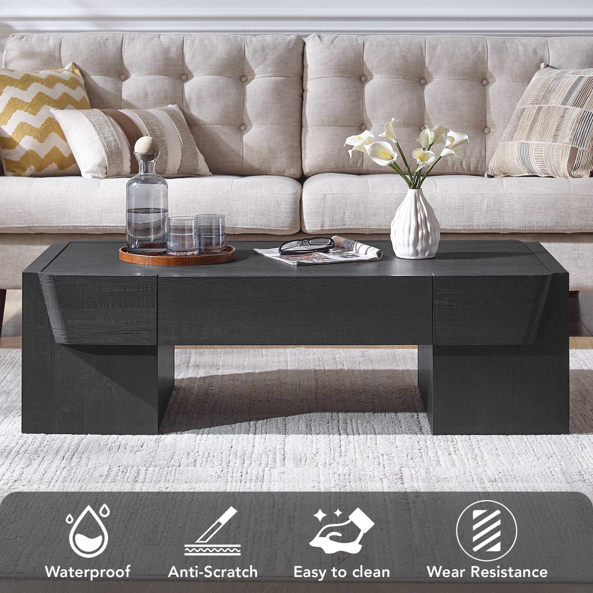 OKD LM131-47BK Coffee-Tables - View #4