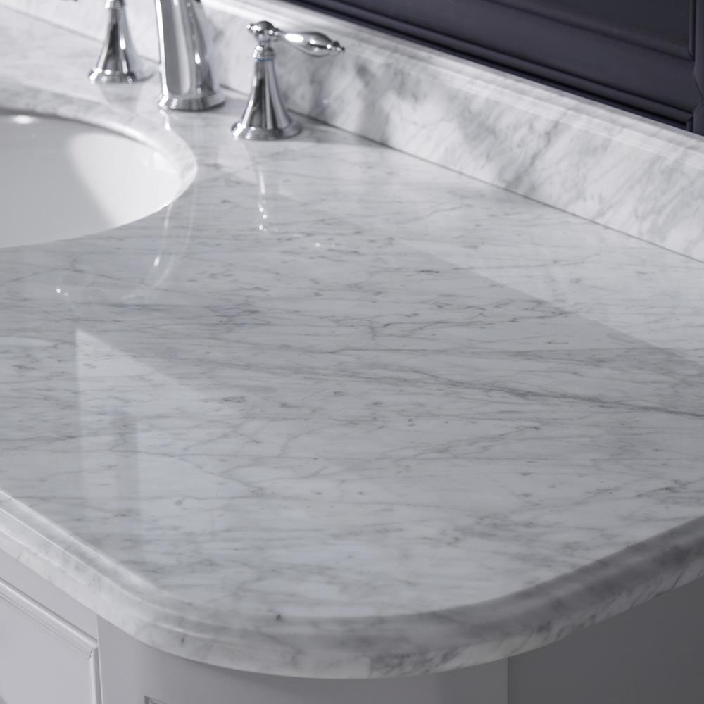 OVE Decors Diana 48-in Dove Gray Undermount Single Sink Bathroom Vanity ...