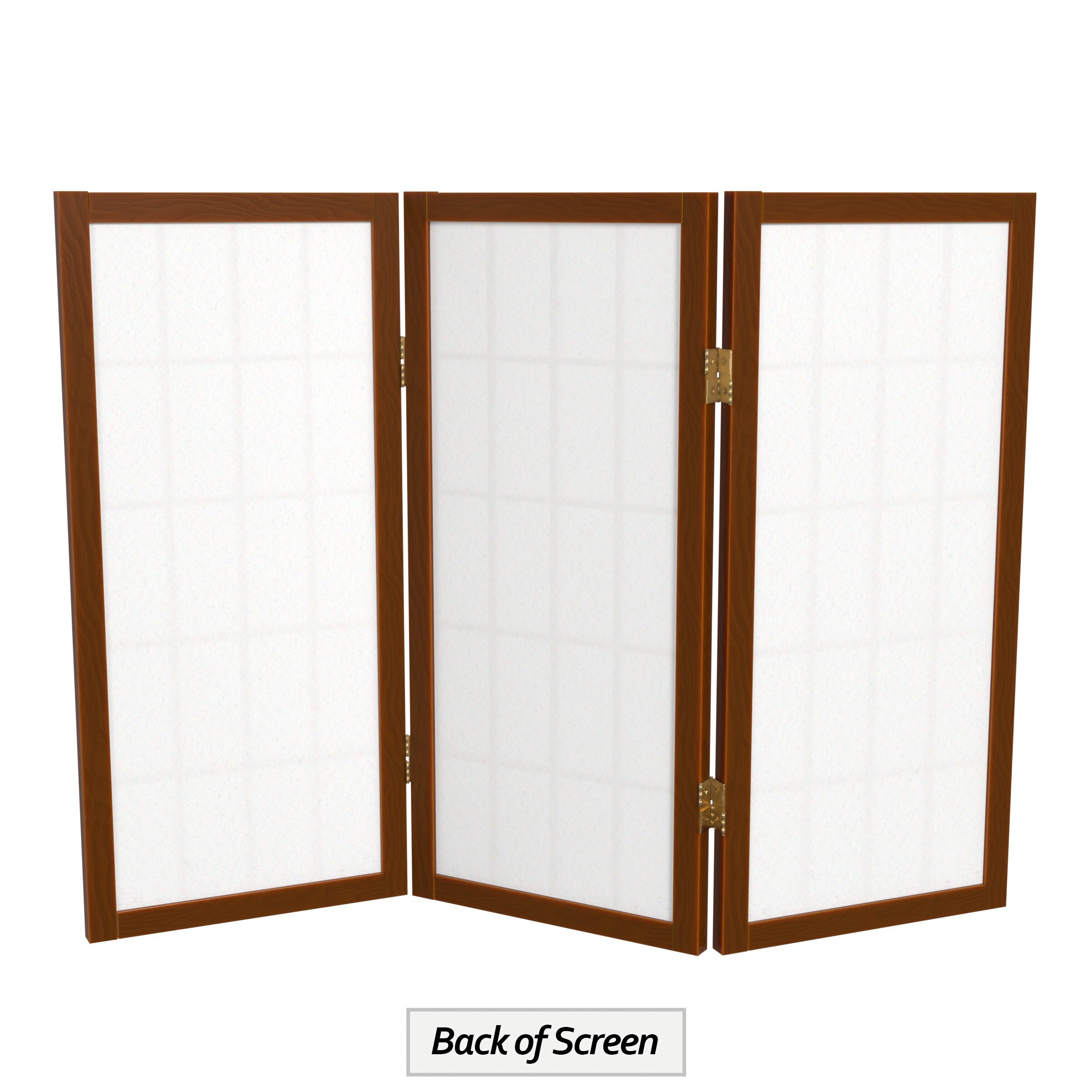 Oriental Furniture WP24-WAL-3P Indoor-Privacy-Screens - View #2