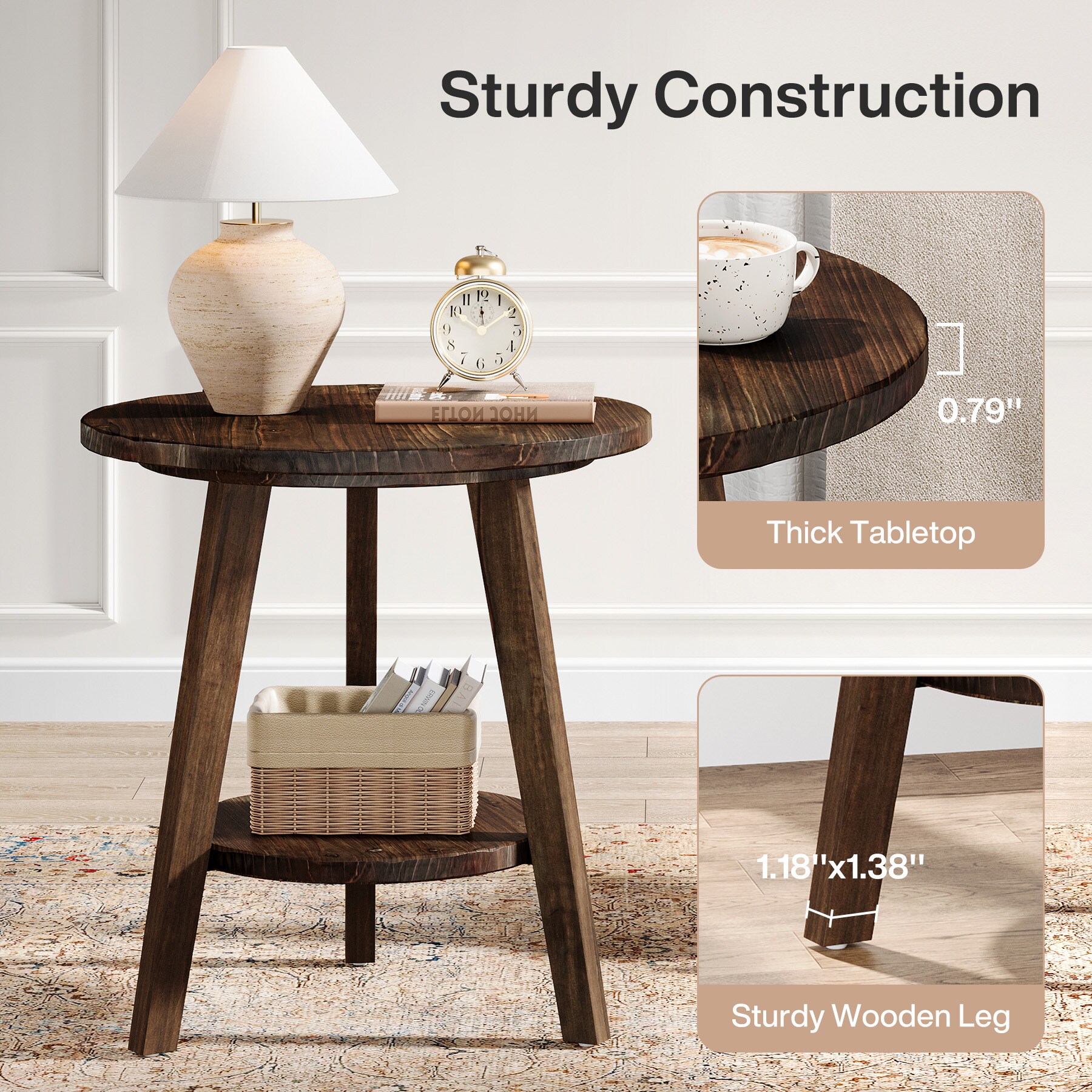 Tribesigns LWCLL-HL0365 End-Tables - View #4